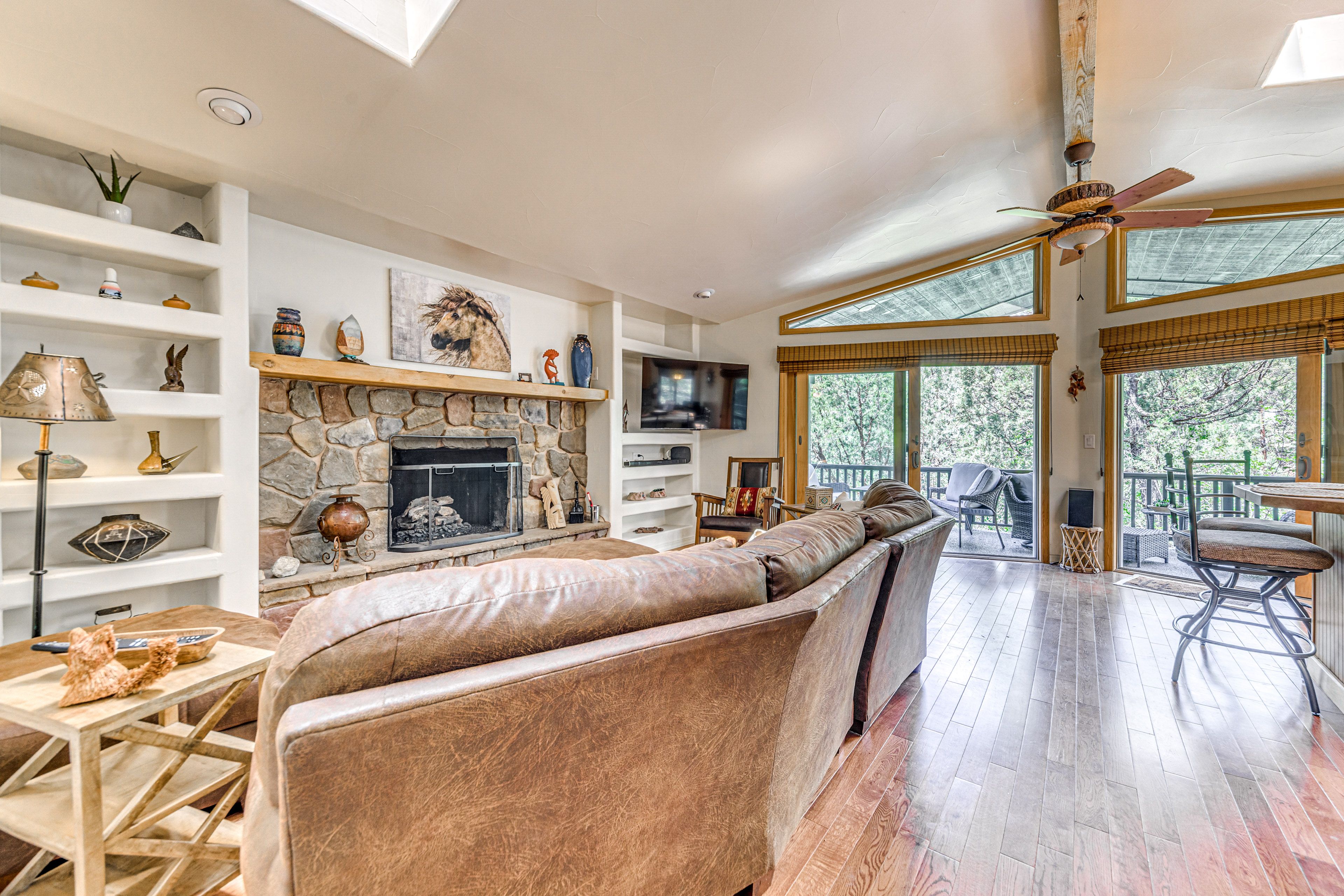 Ruidoso Vacation Rental | 3BR | 2BA | 1,100 Sq Ft | Stairs Required