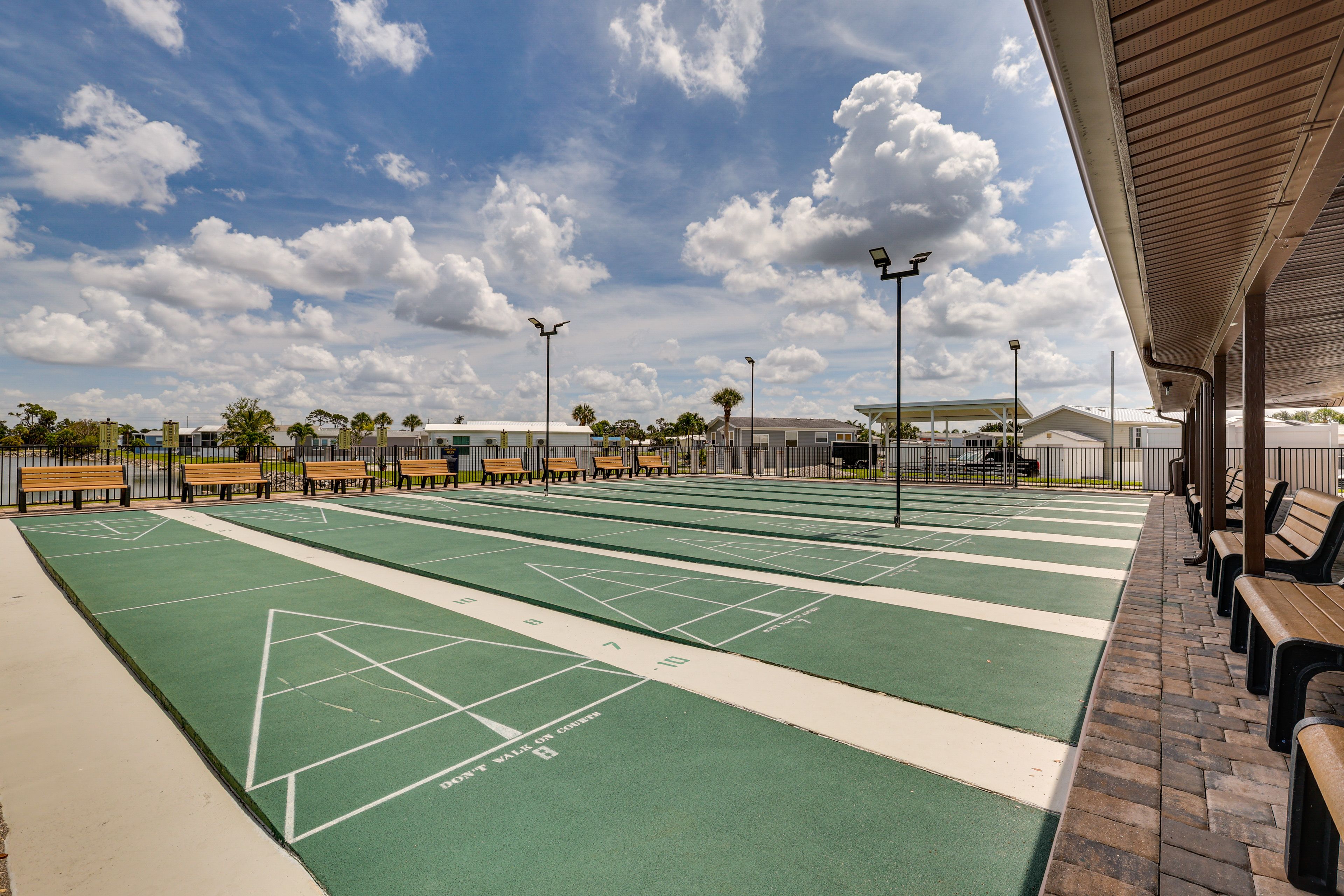 Shuffleboard Courts