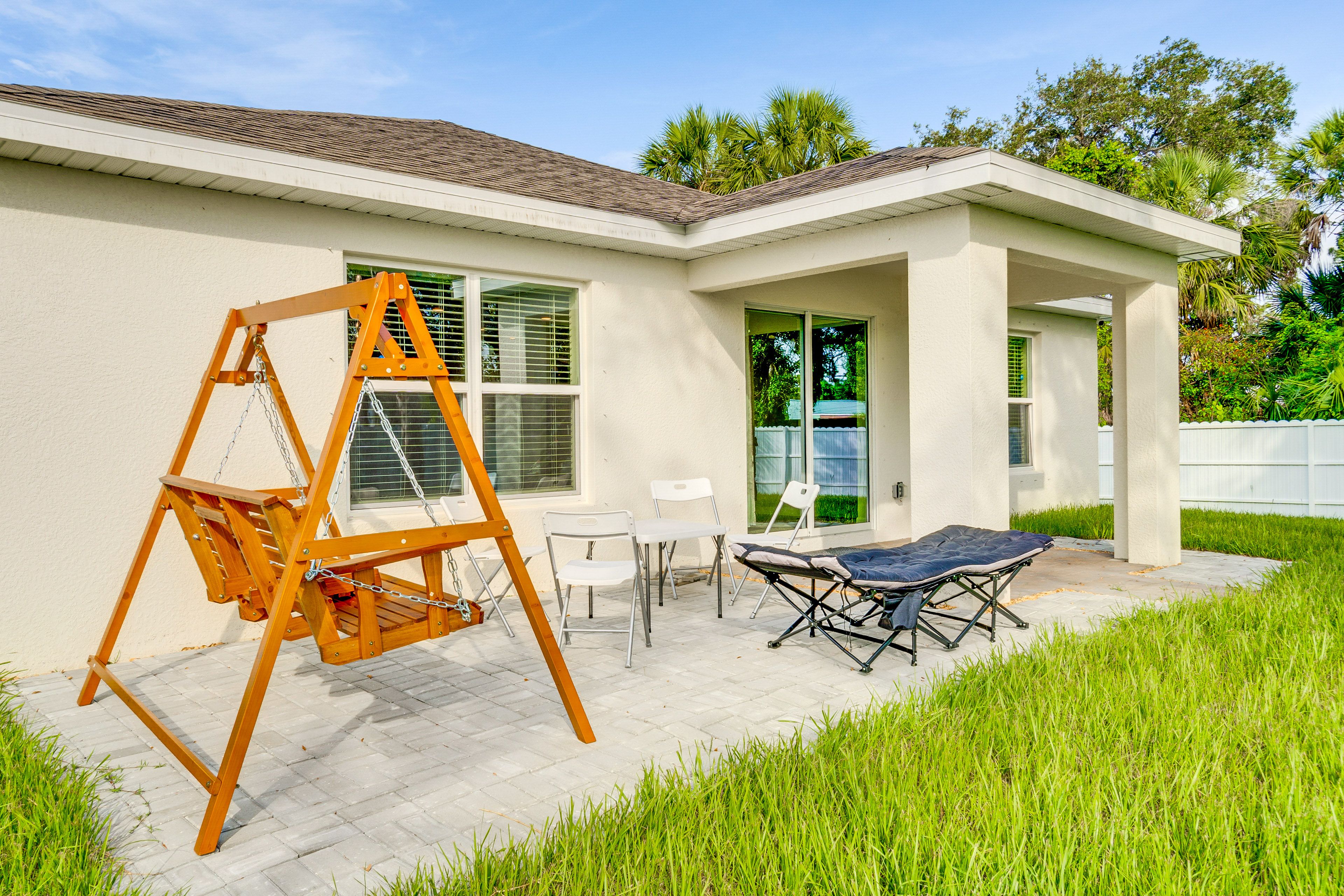 Private Backyard Area