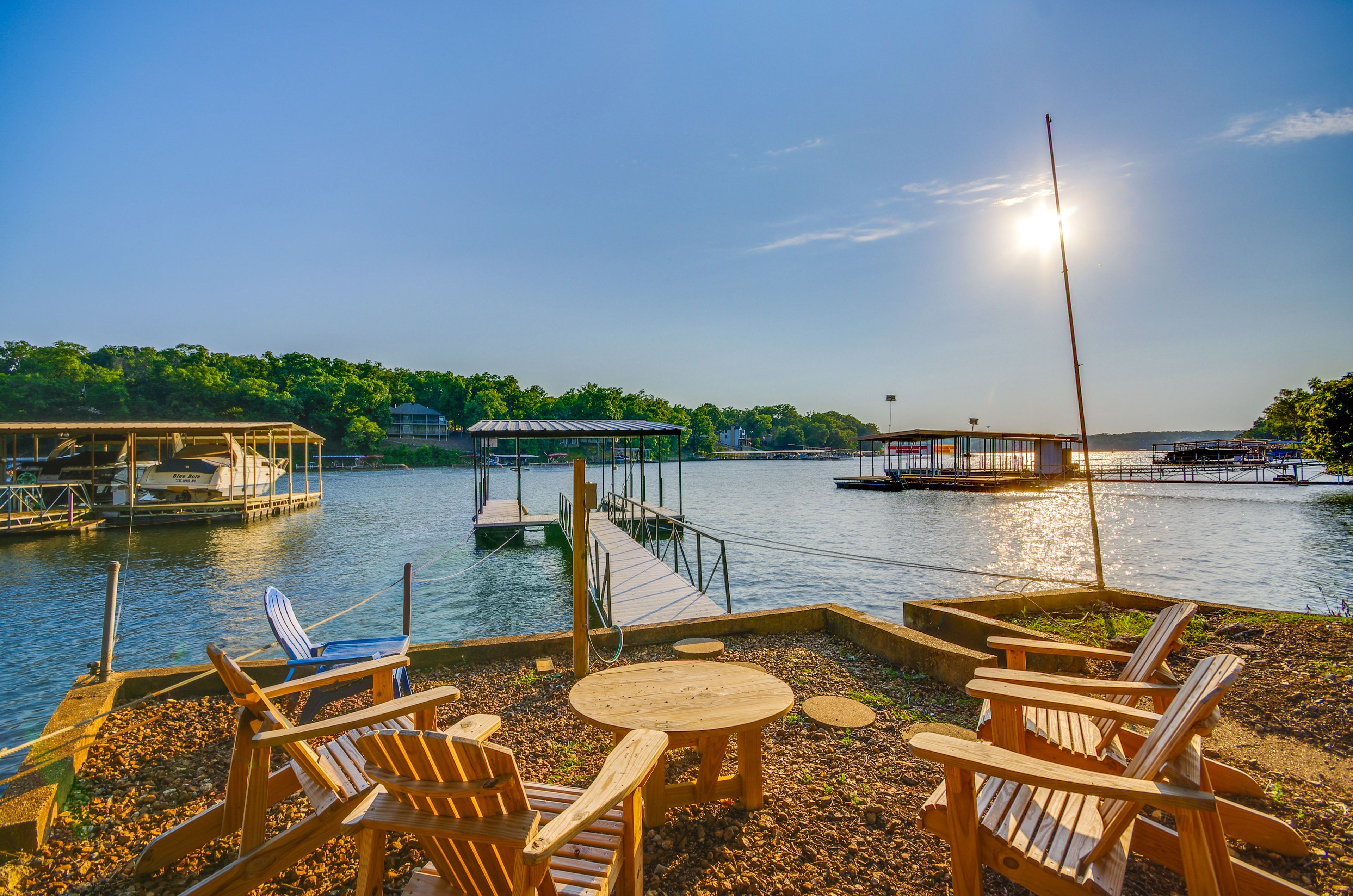 Osage Beach Vacation Rental | 3BR | 2BA | Steps Required | 2,278 Sq Ft