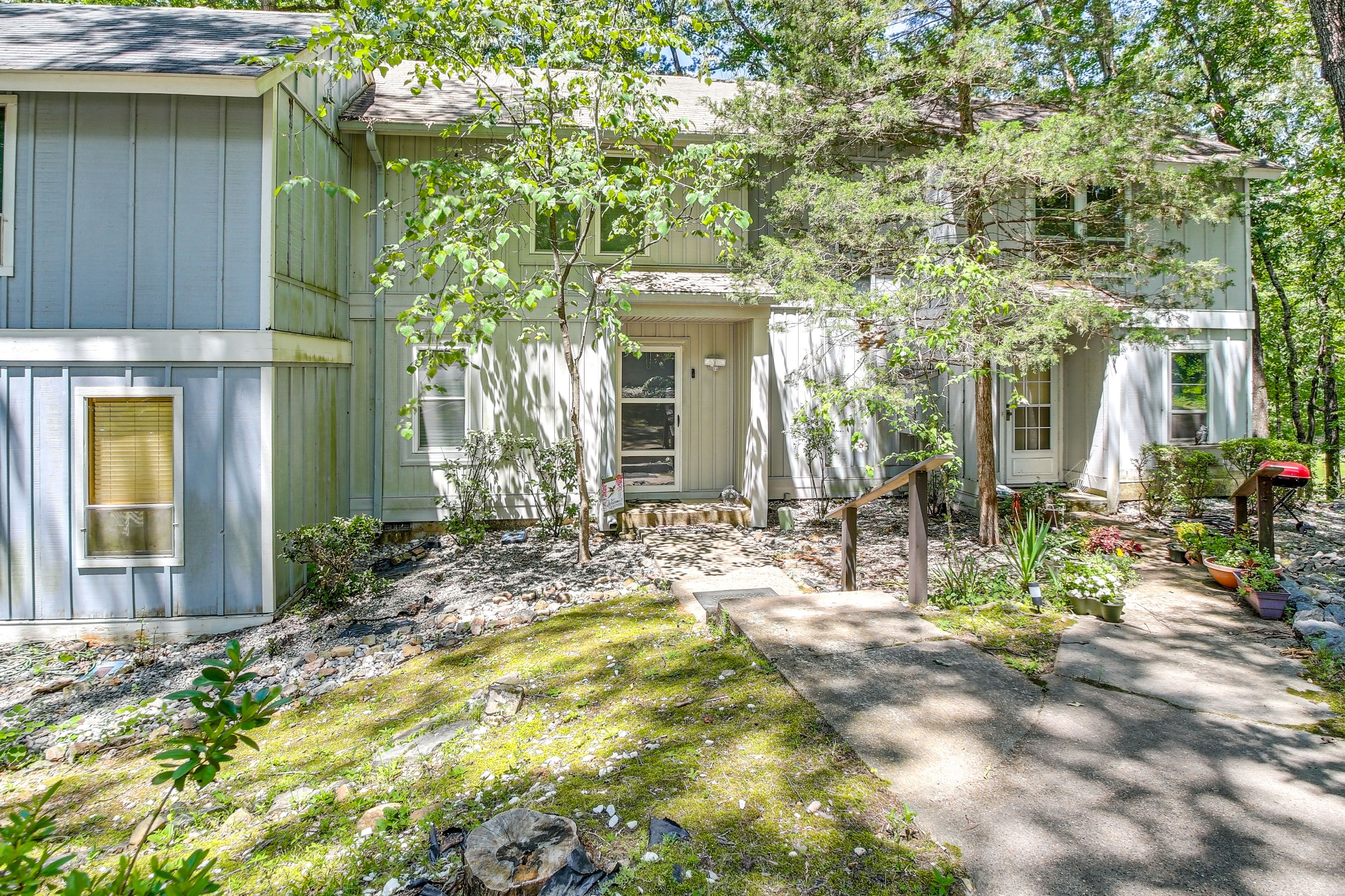 Property Exterior | Open Community Lot (2 Vehicles)