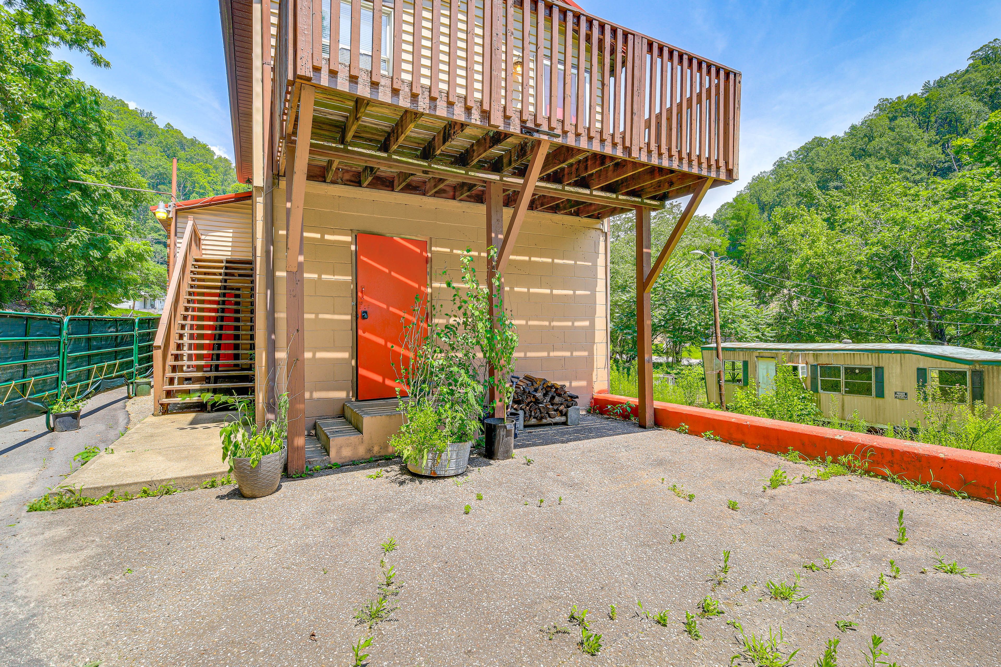 Property Exterior | Shared Driveway (Ample Parking)