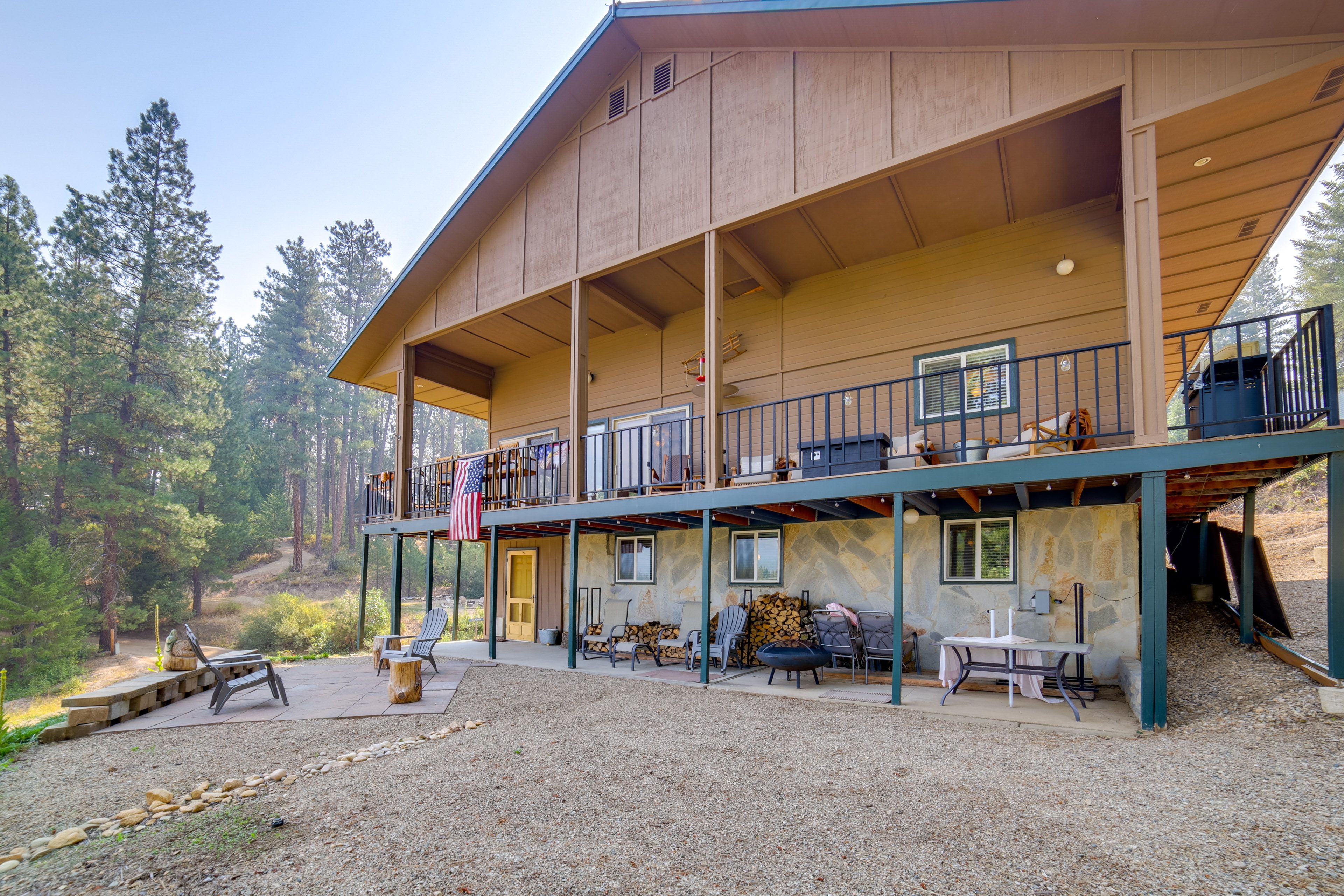 Garden Valley Vacation Rental | 4BR | 2BA | 2,543 Sq Ft | 2 Steps Required