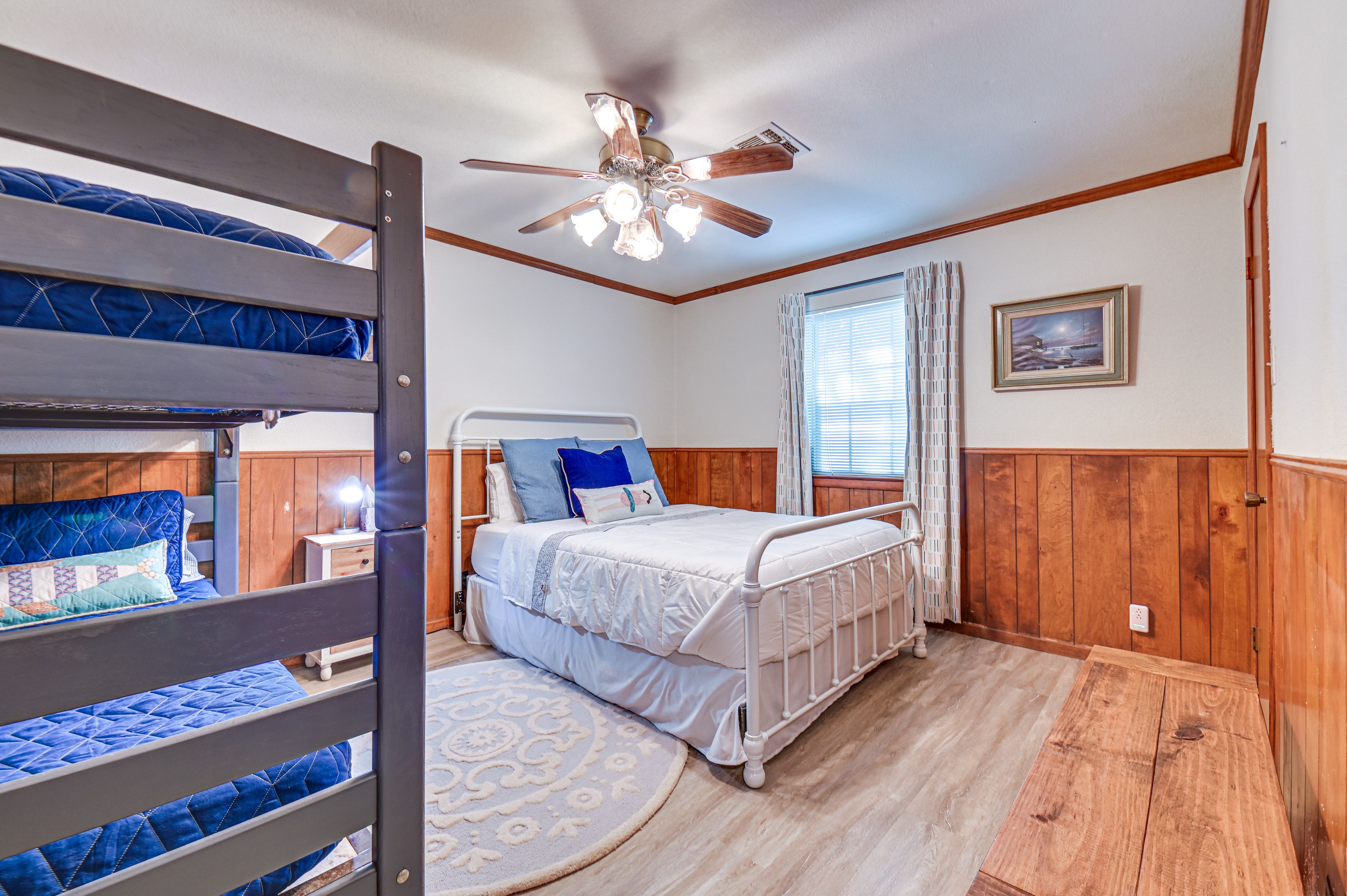 Bedroom 3 | 1st Floor | Queen Bed | Twin Bunk Bed