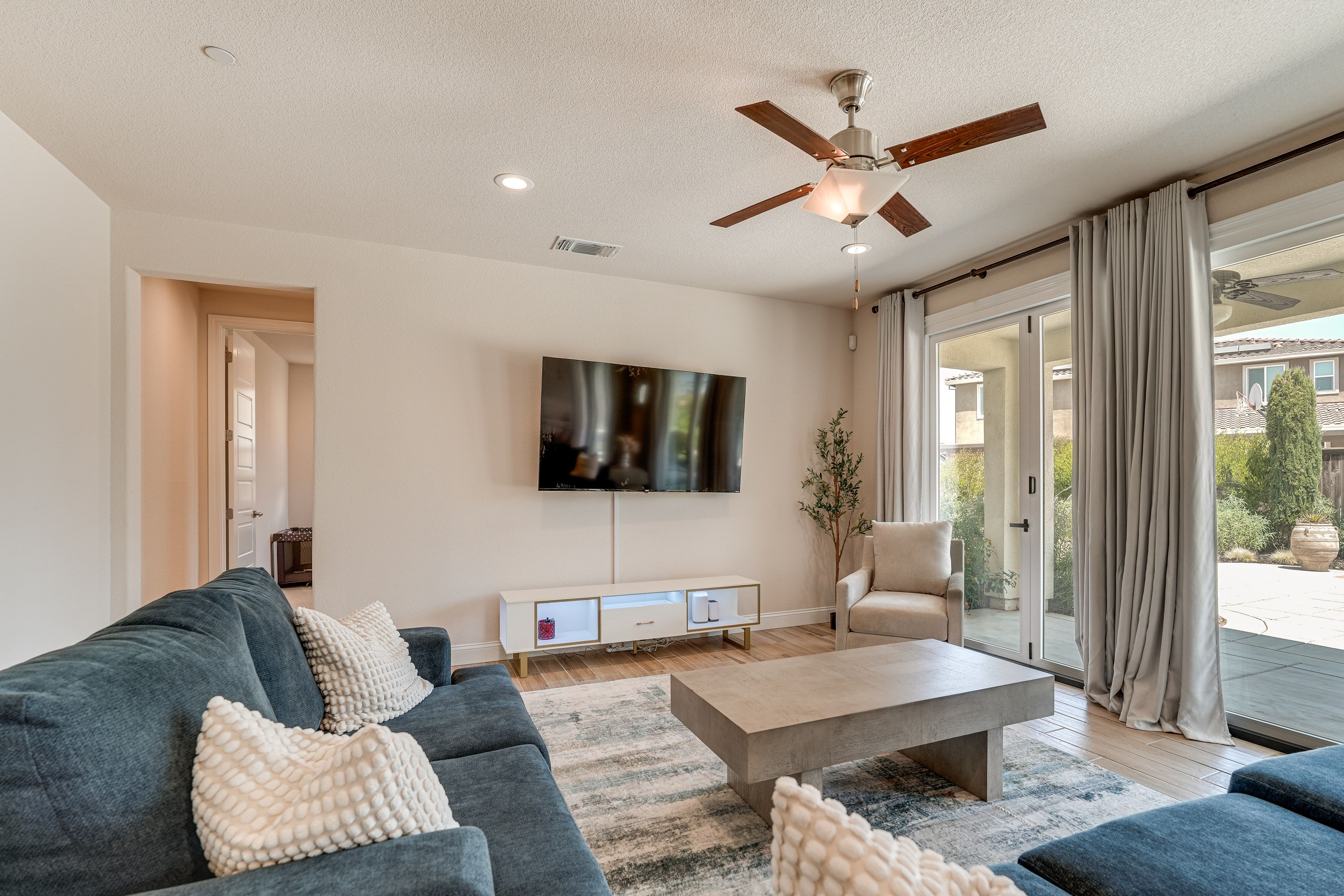 Living Room | Central A/C & Heat | 1st Floor