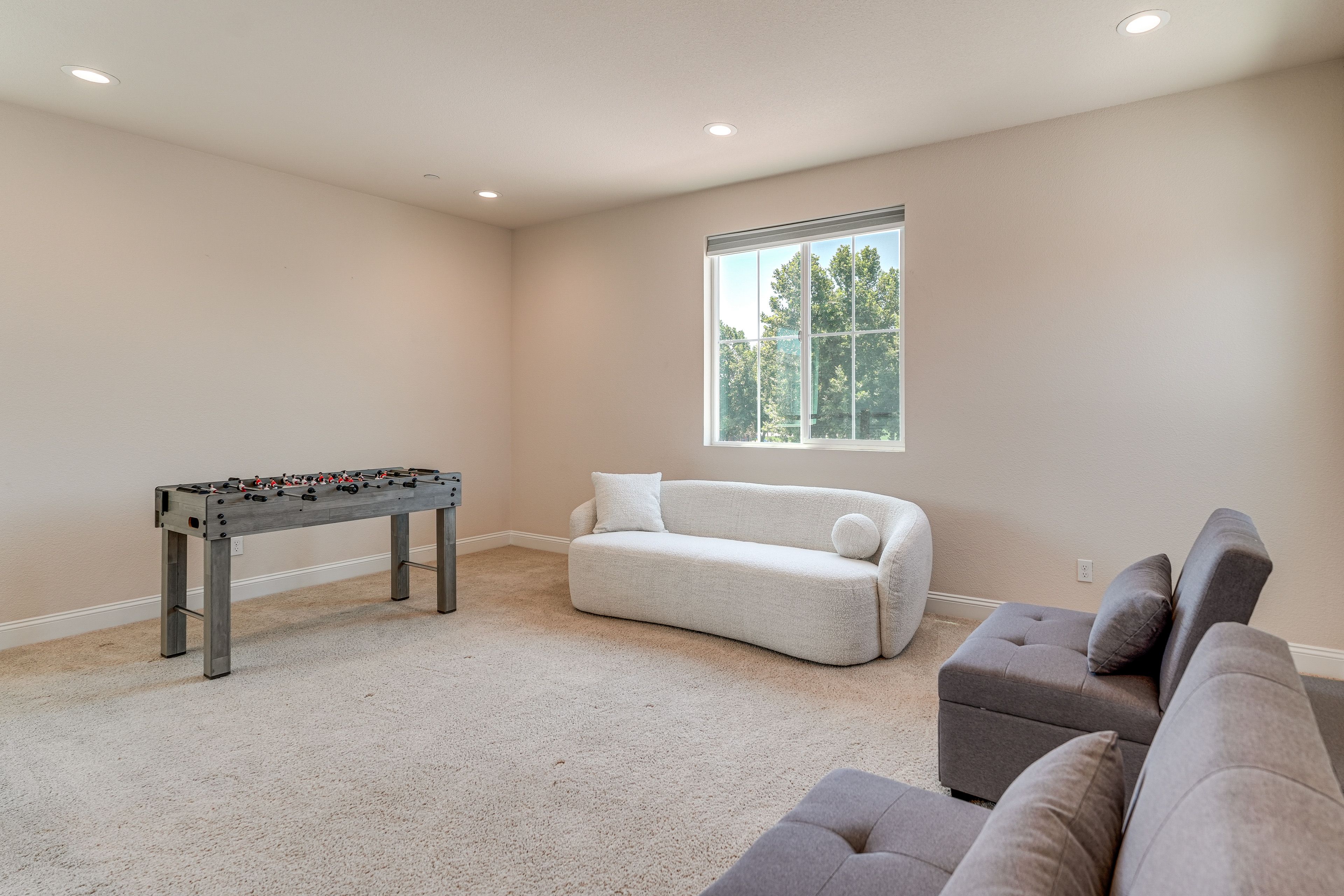 Loft | 2 Twin Sleeper Sofas | Foosball | 2nd Floor