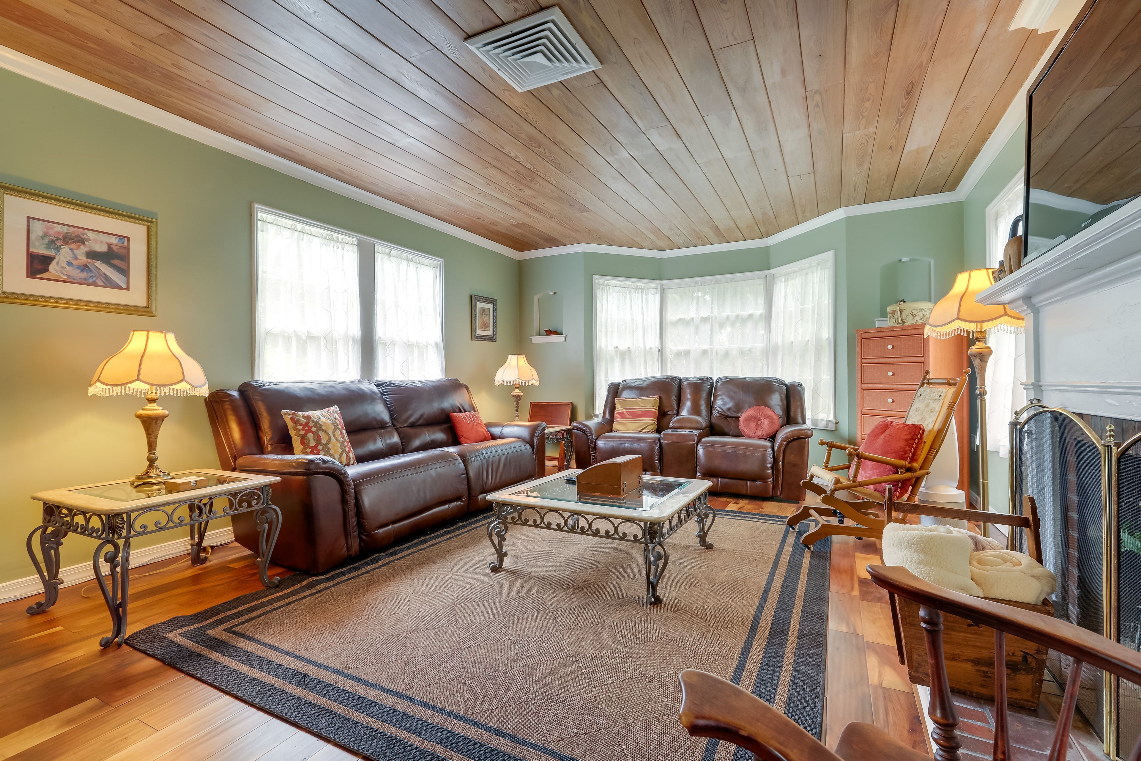 Living Room | Main Level | Central Heating & A/C