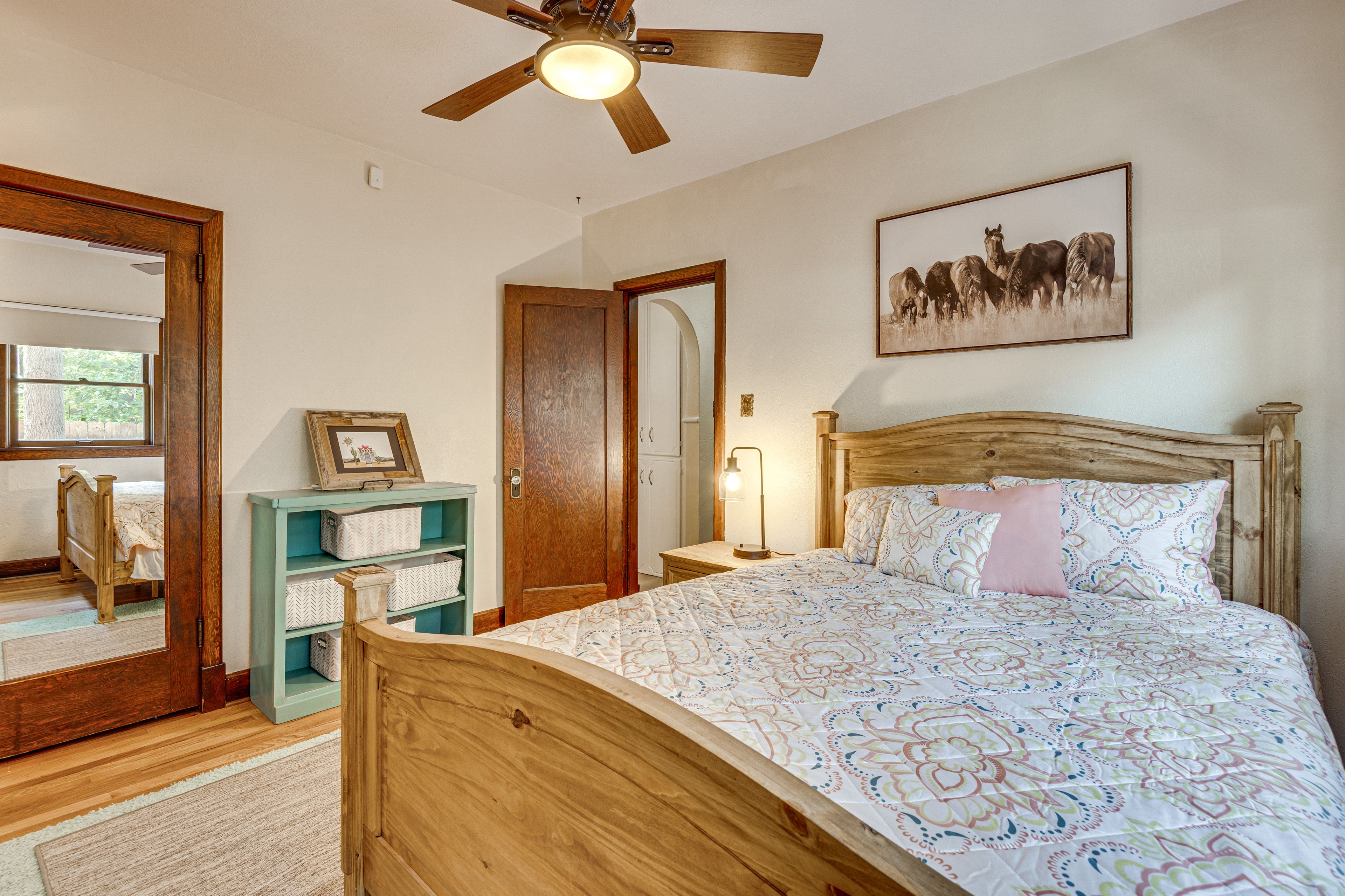 Bedroom 1 | 1st Floor | Queen Bed | Linens Provided