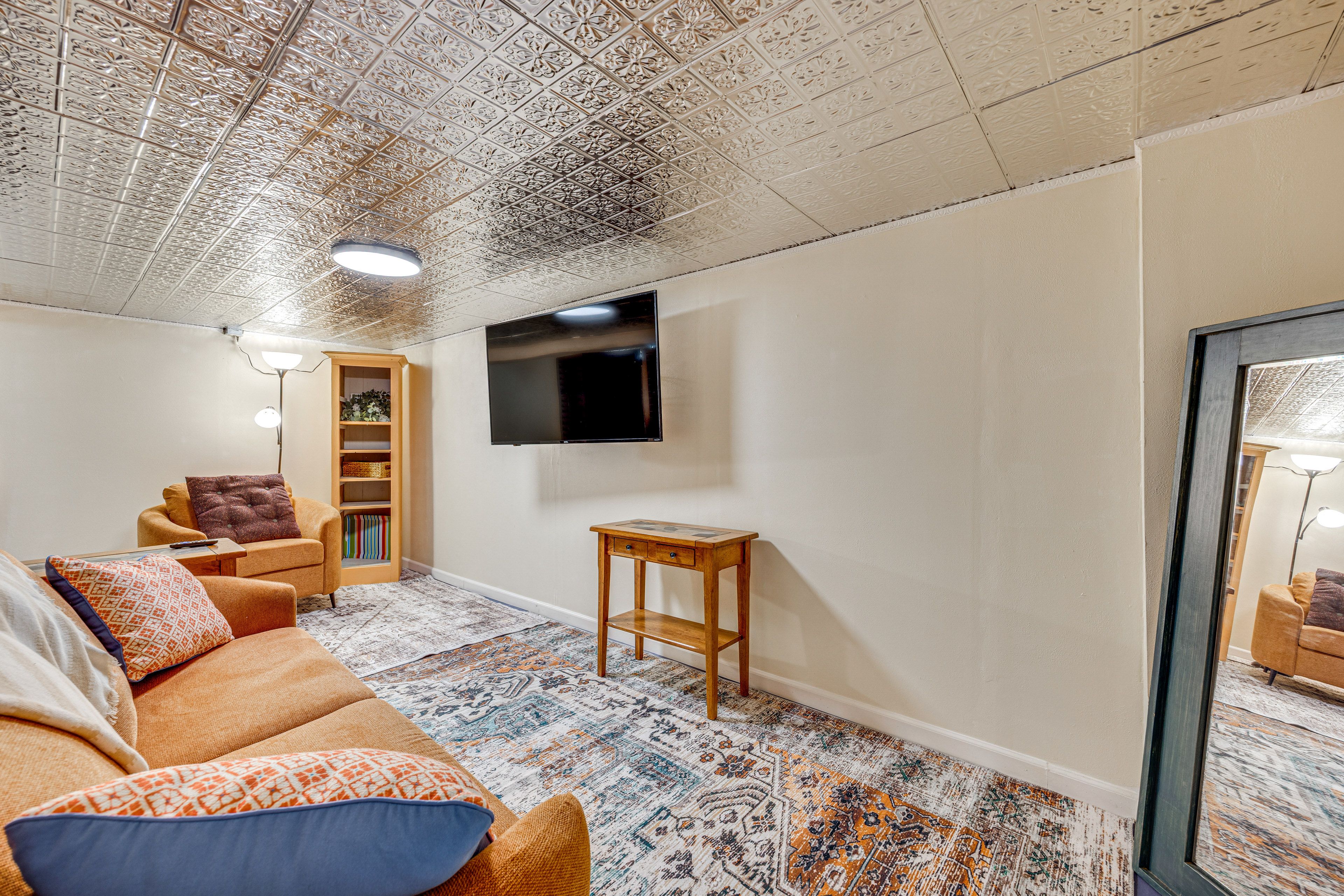 Seating Area | Basement | Smart TV