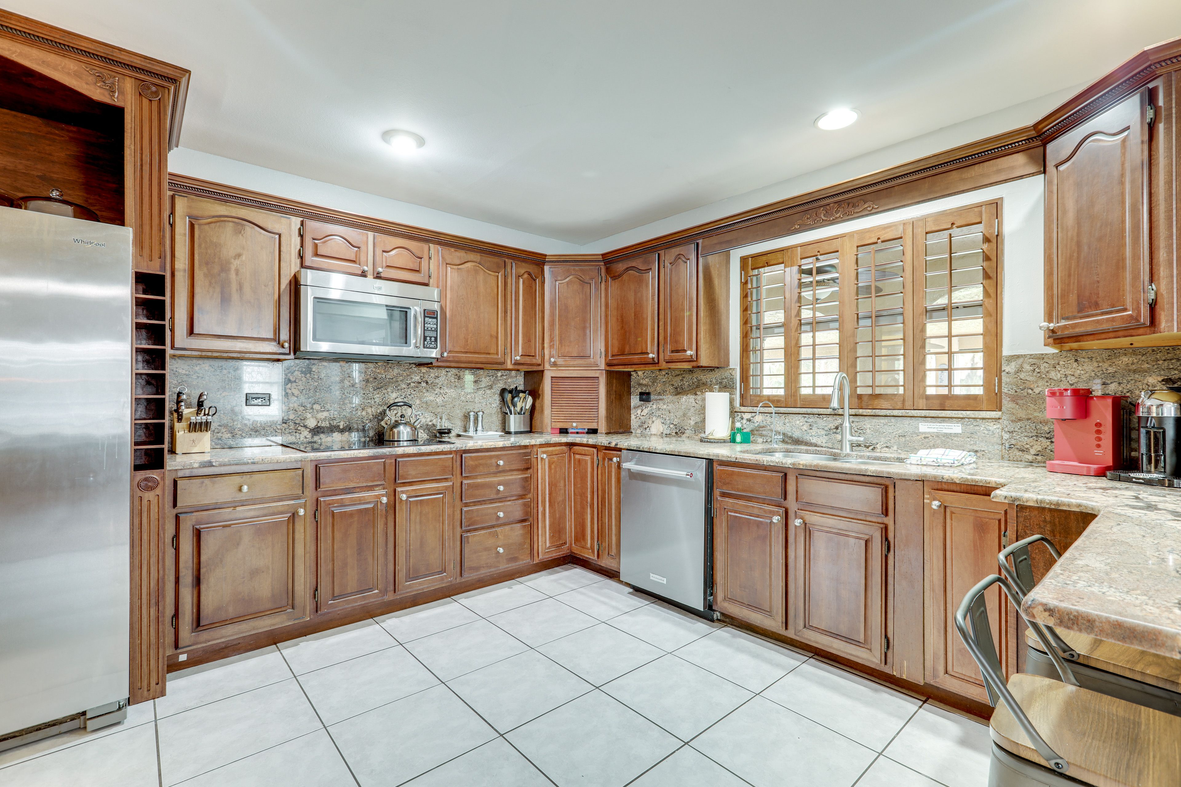 Kitchen | 1st Floor | Keurig Coffee Maker | Toaster Oven | Cooking Basics