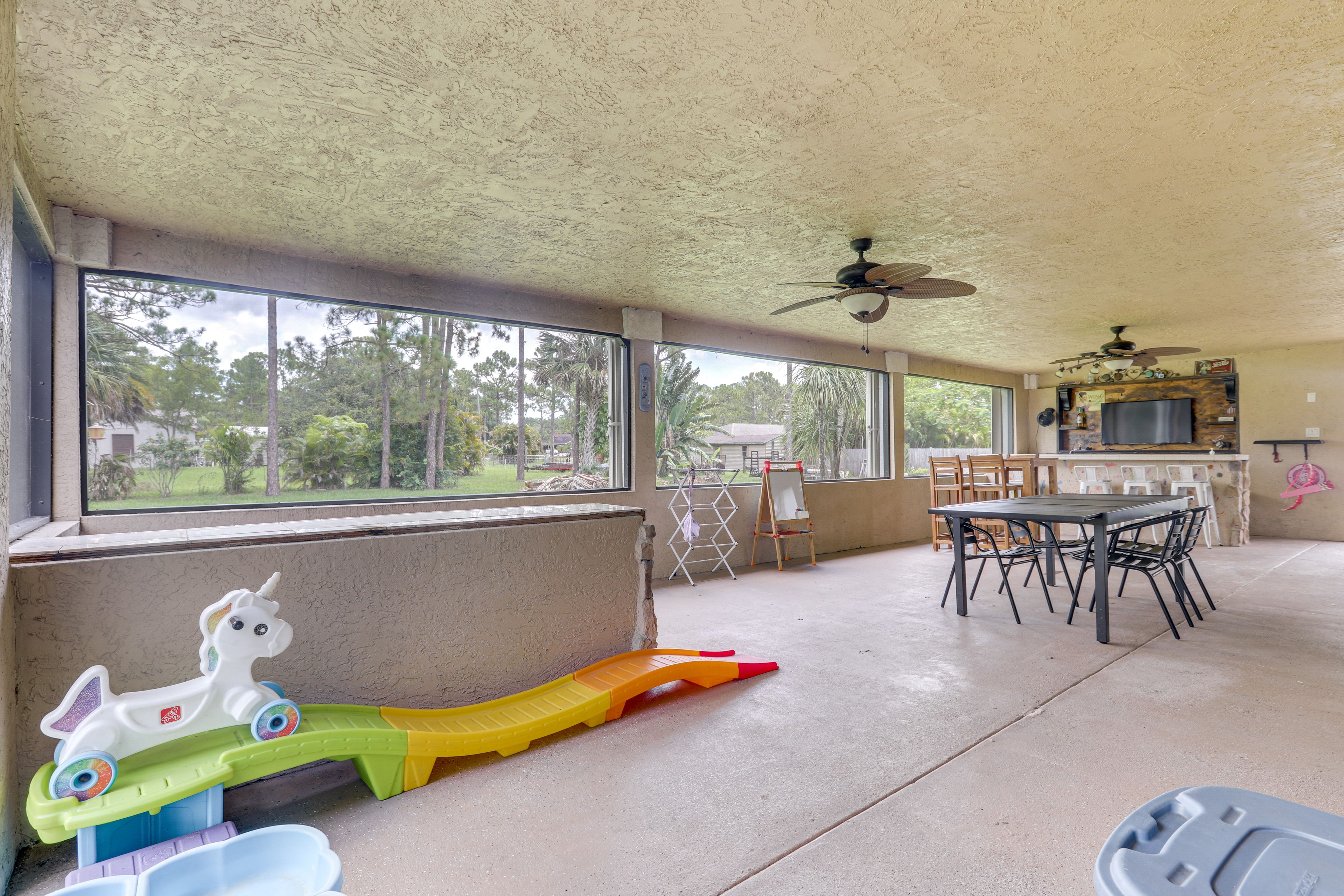 Screened Porch | Outdoor Dining | Bar w/ TV | Dartboard