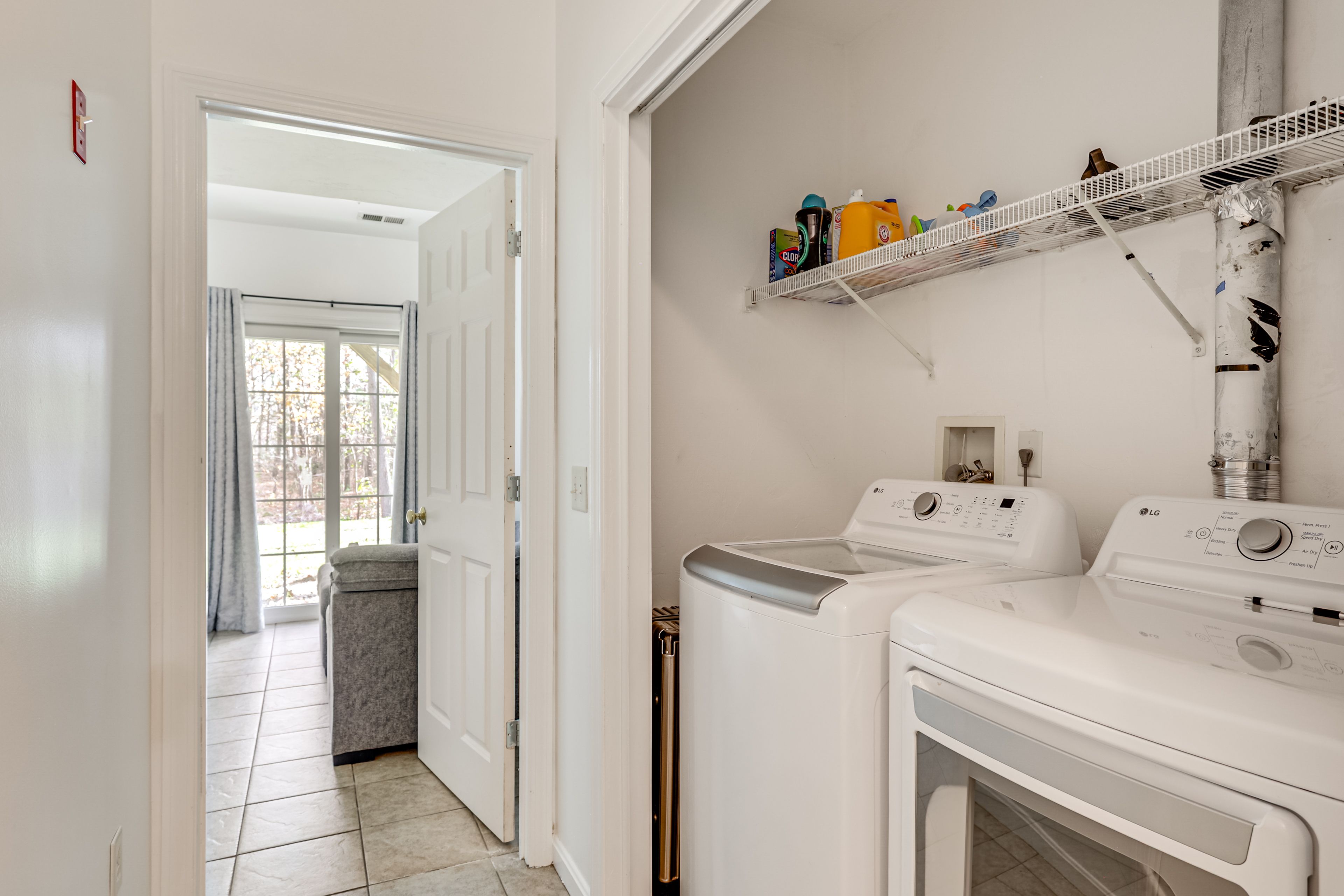 Washer & Dryer | Detergent Provided | 1st Floor