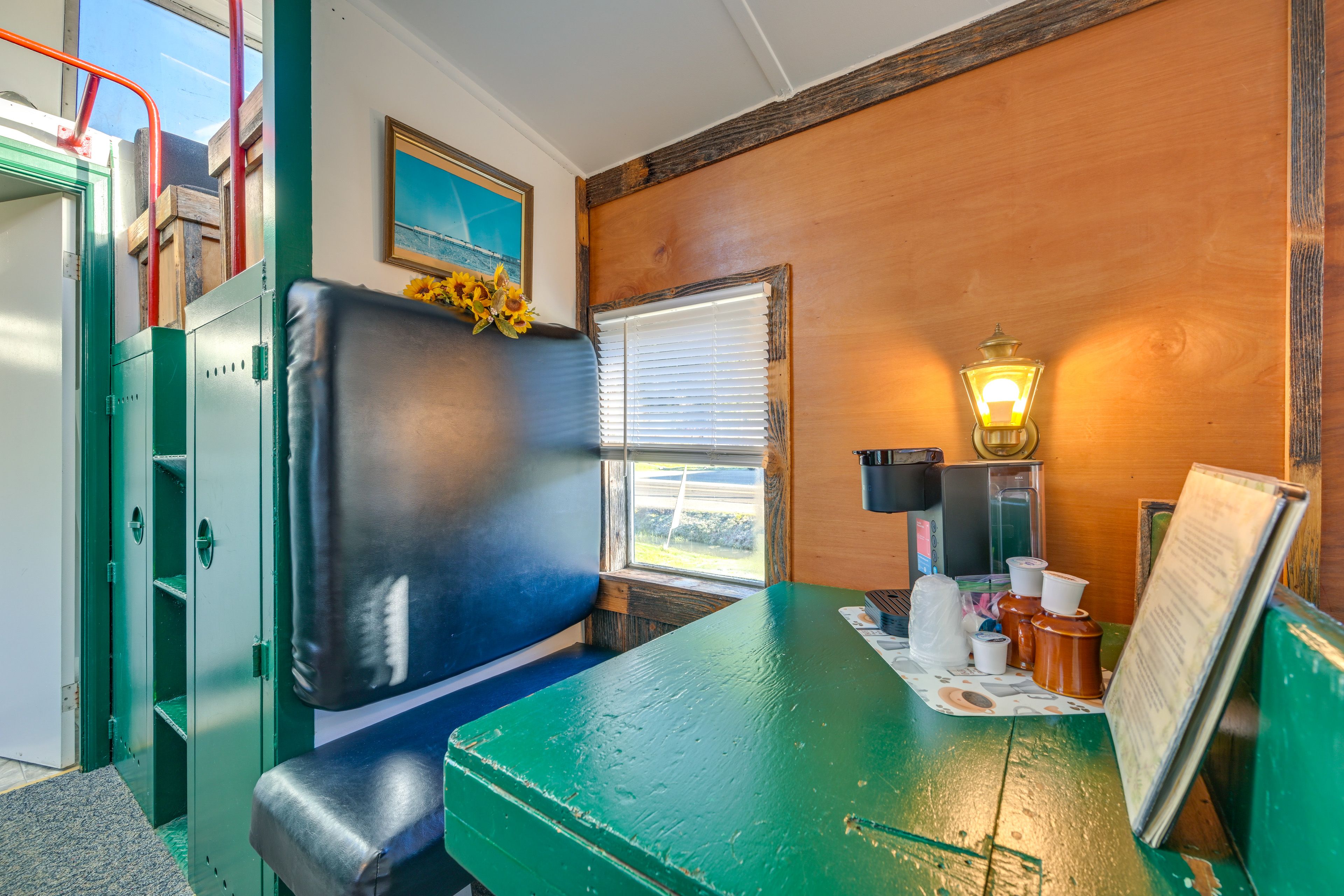 Train-Style Dining Area