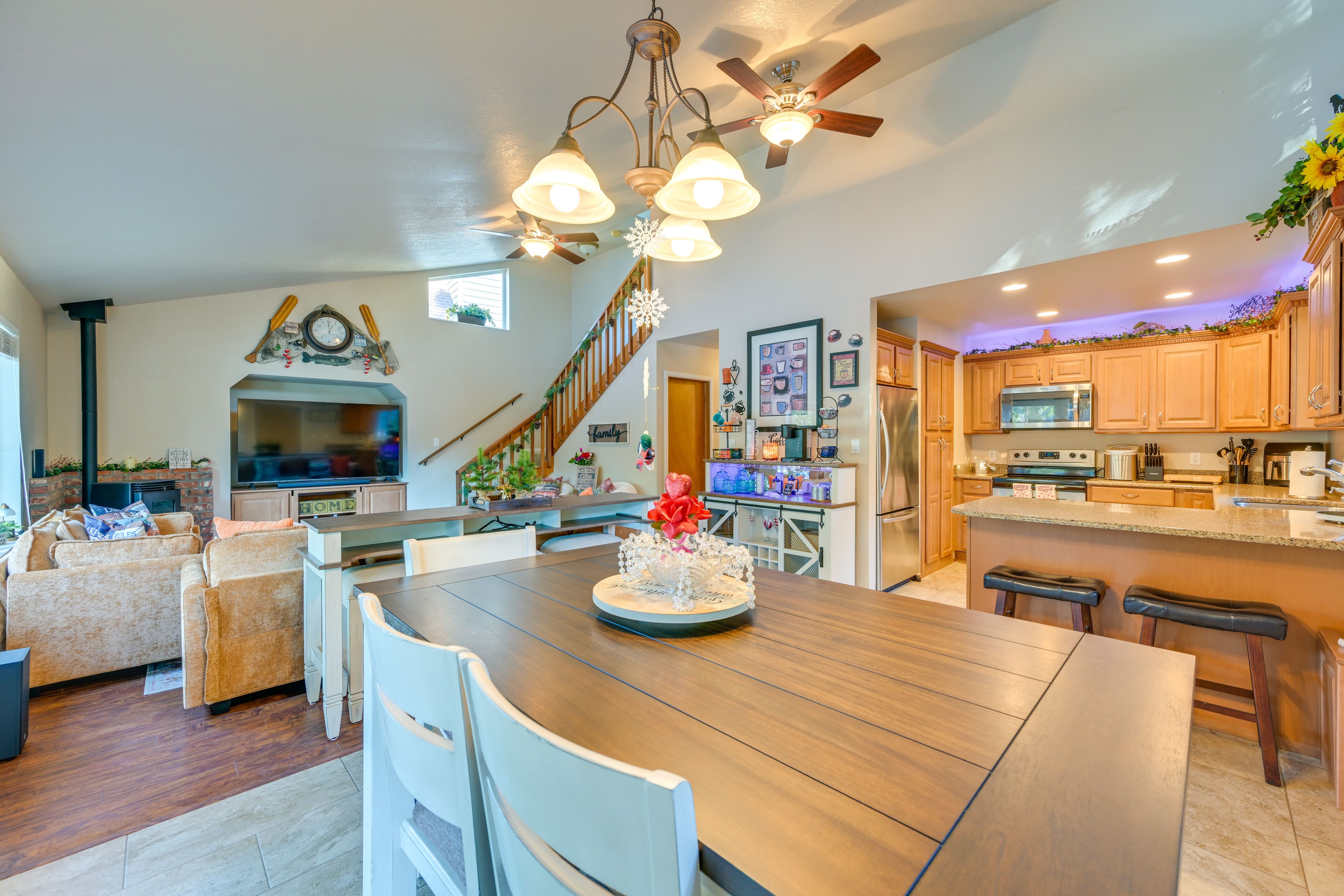 Dining Area | Kitchen | Main Level