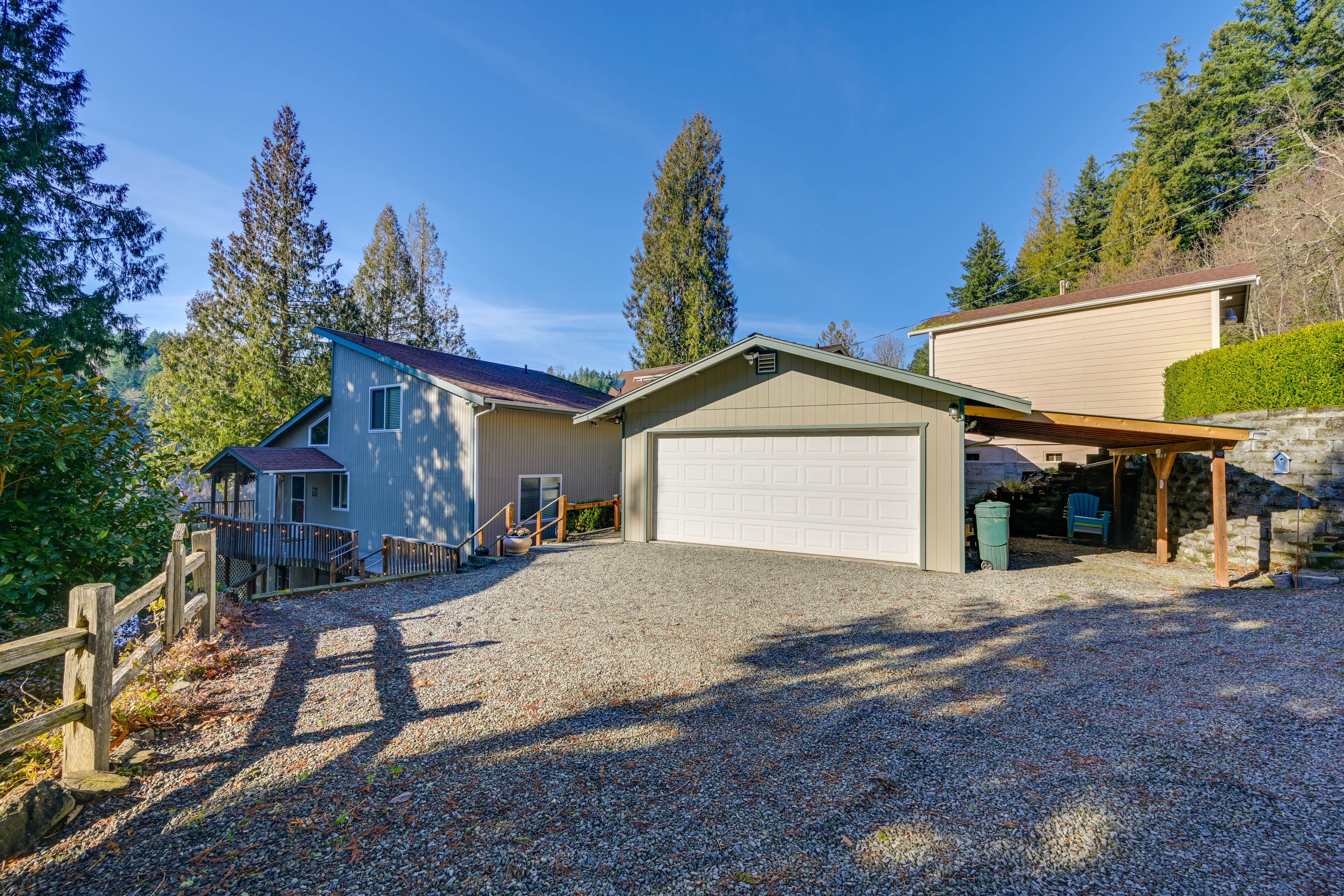 Driveway Parking | Across the House Parking (2 Vehicles)