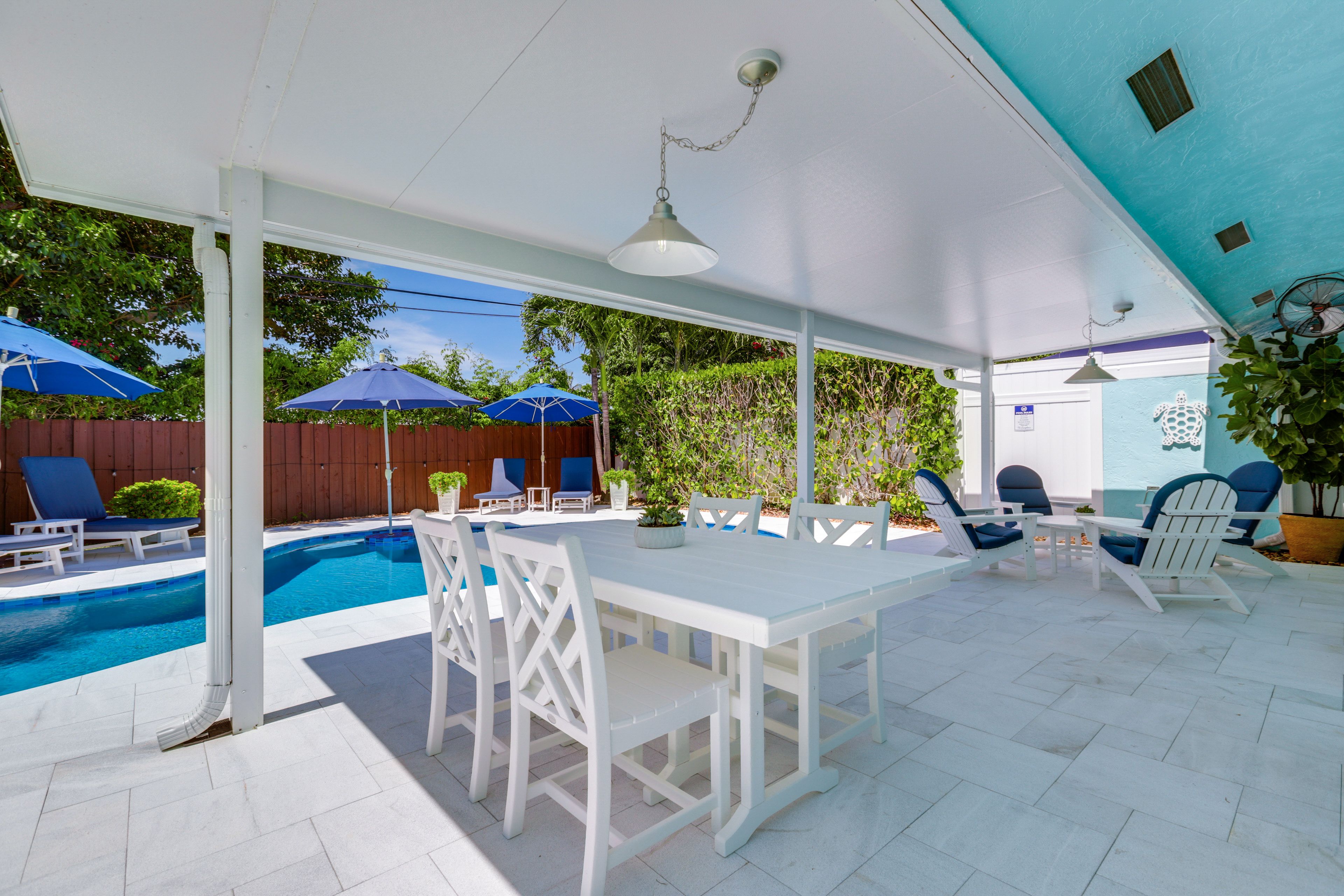 Private Backyard Area | Heated Pool | Gas Grill