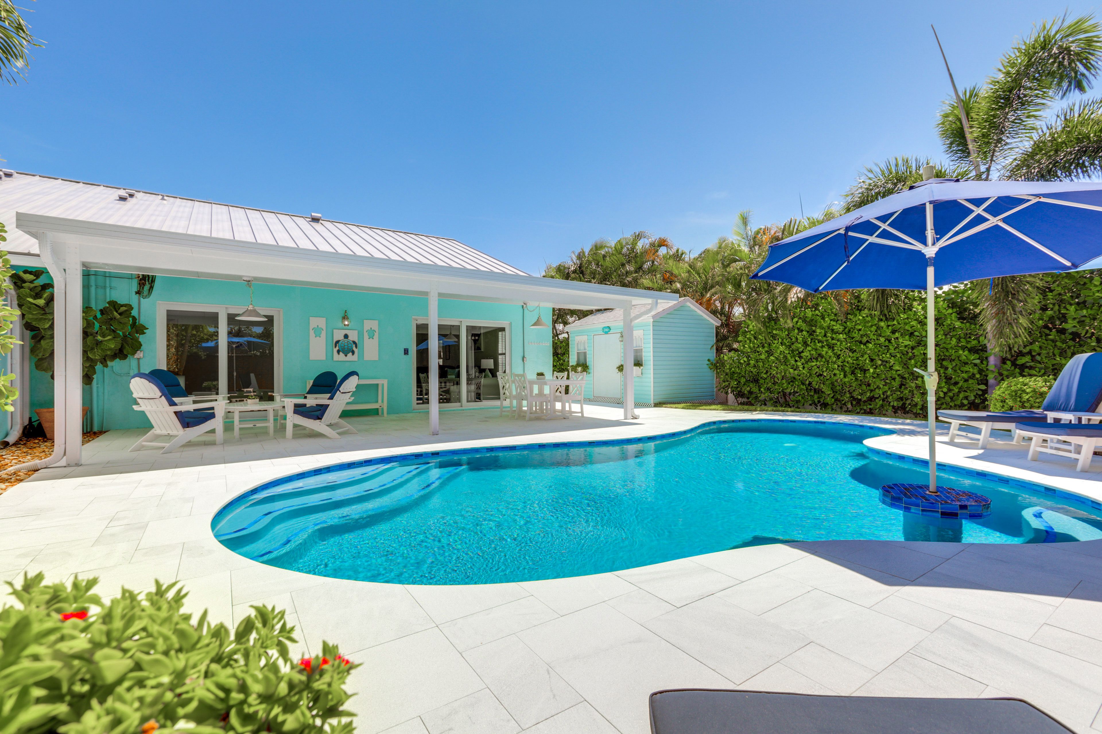 North Palm Beach Vacation Rental | 2BR | 2BA | 1,287 Sq Ft | Small Step to Enter