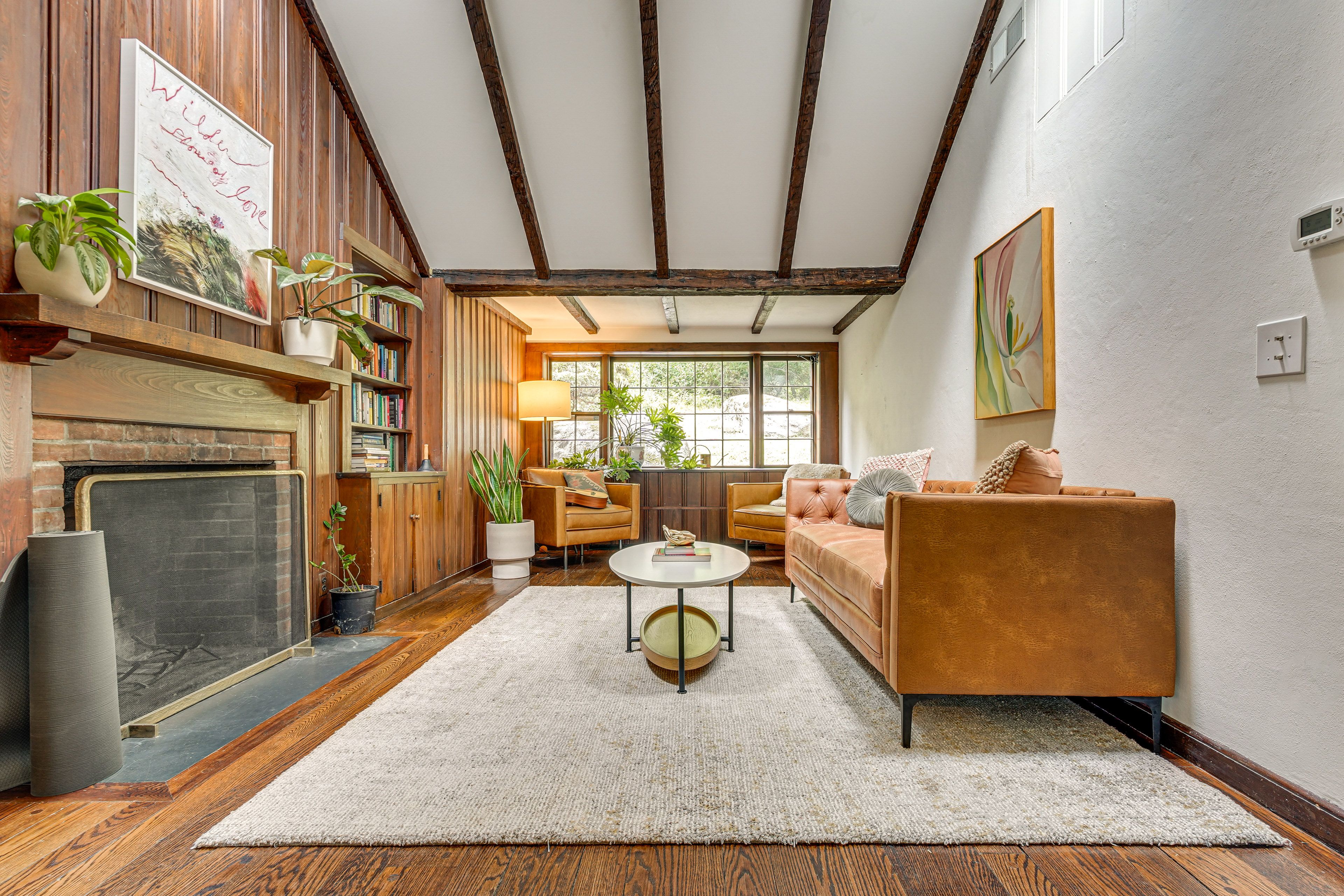 Sitting Room | Fireplace