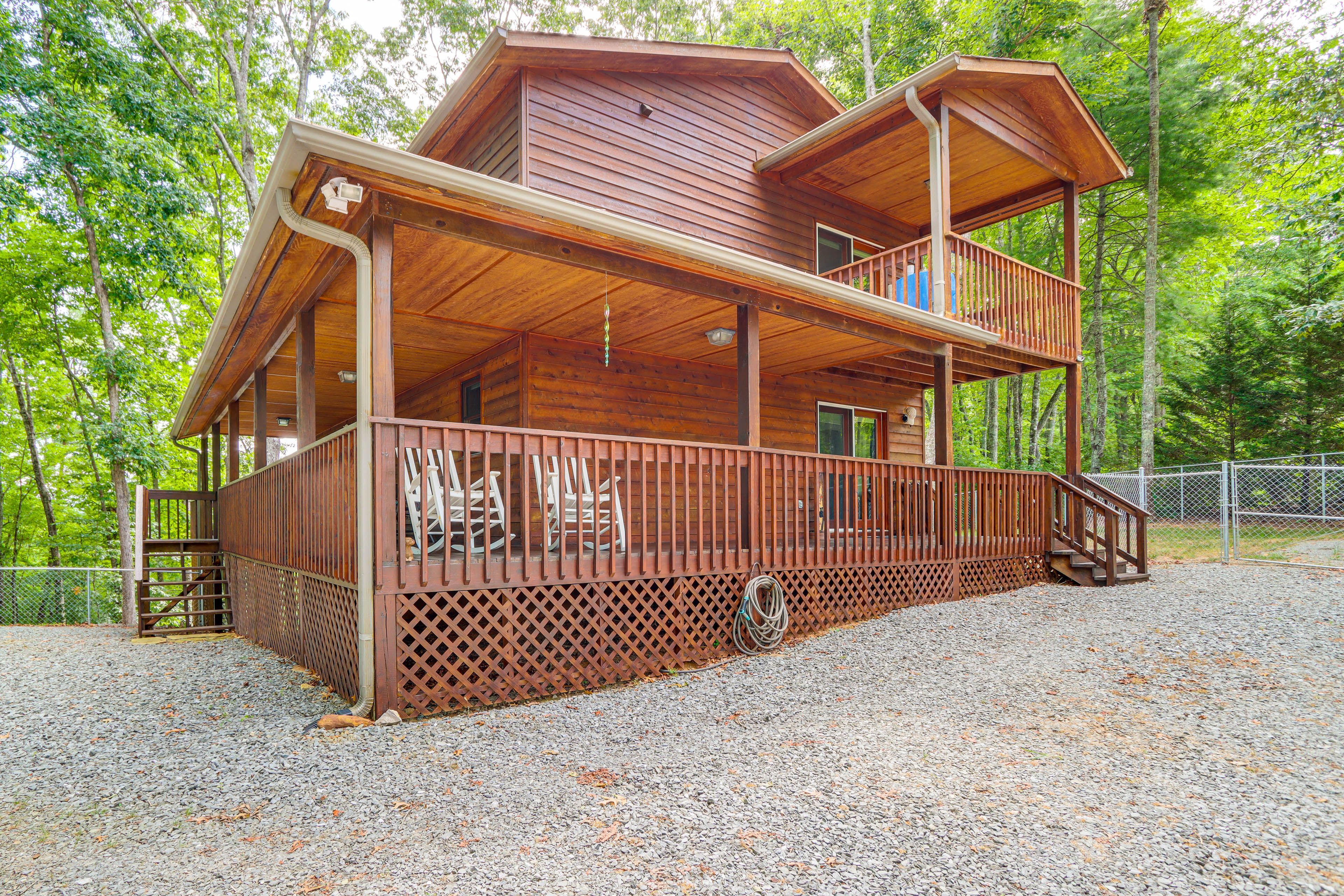 Property Exterior | Peaceful Wooded Surroundings