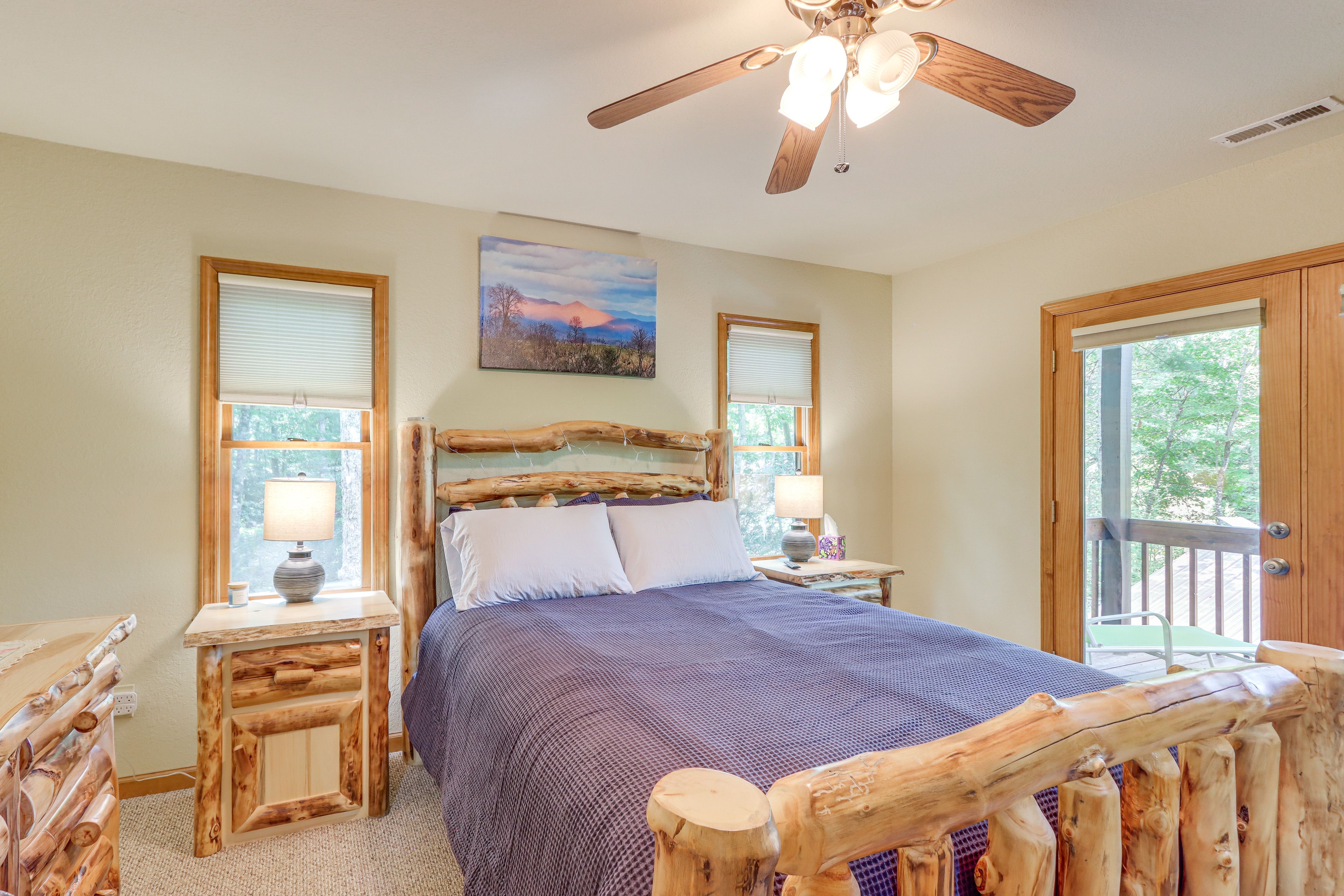 Bedroom 1 | 2nd Floor | Queen Bed | Linens Provided