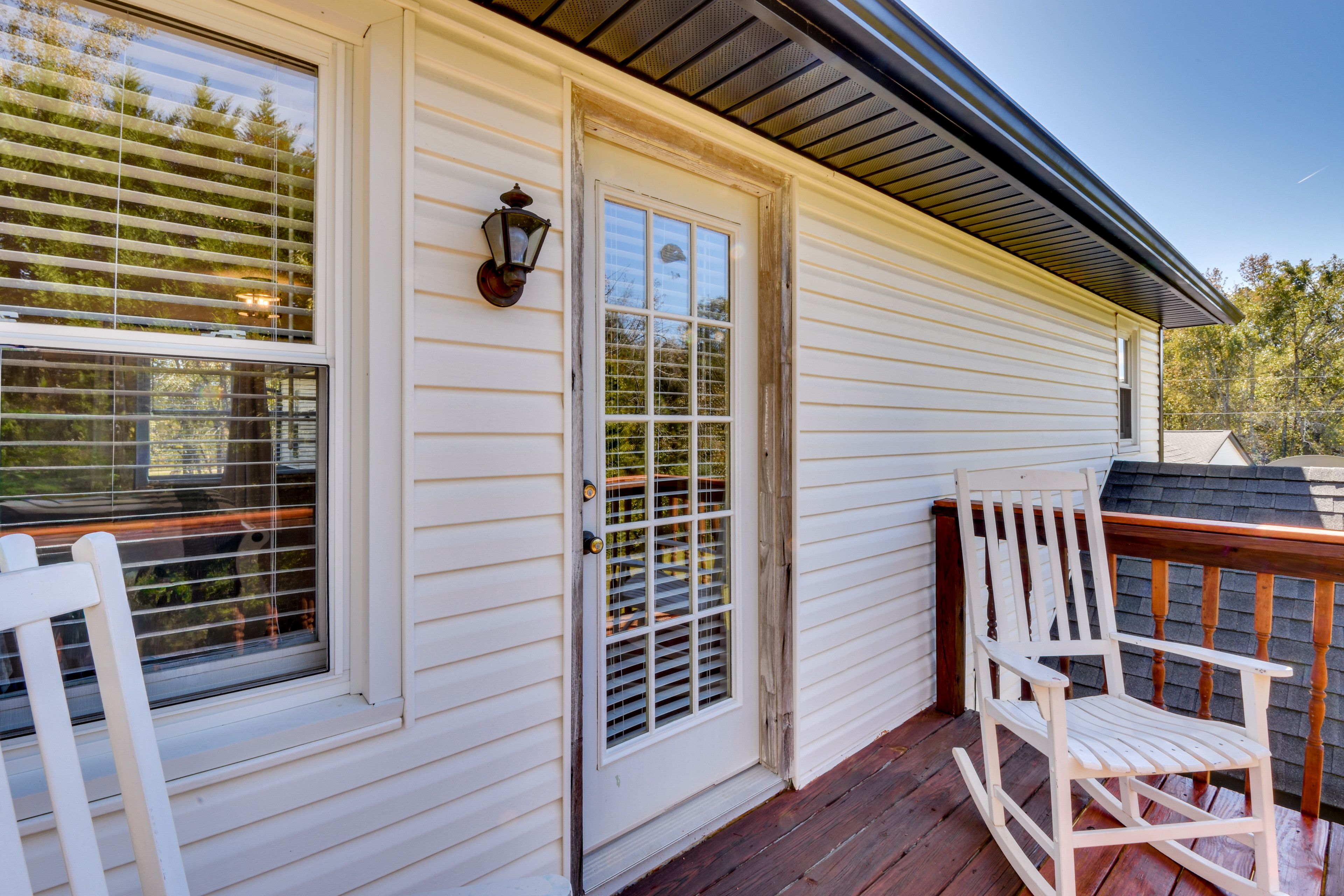 House Exterior | Balcony w/ Seating