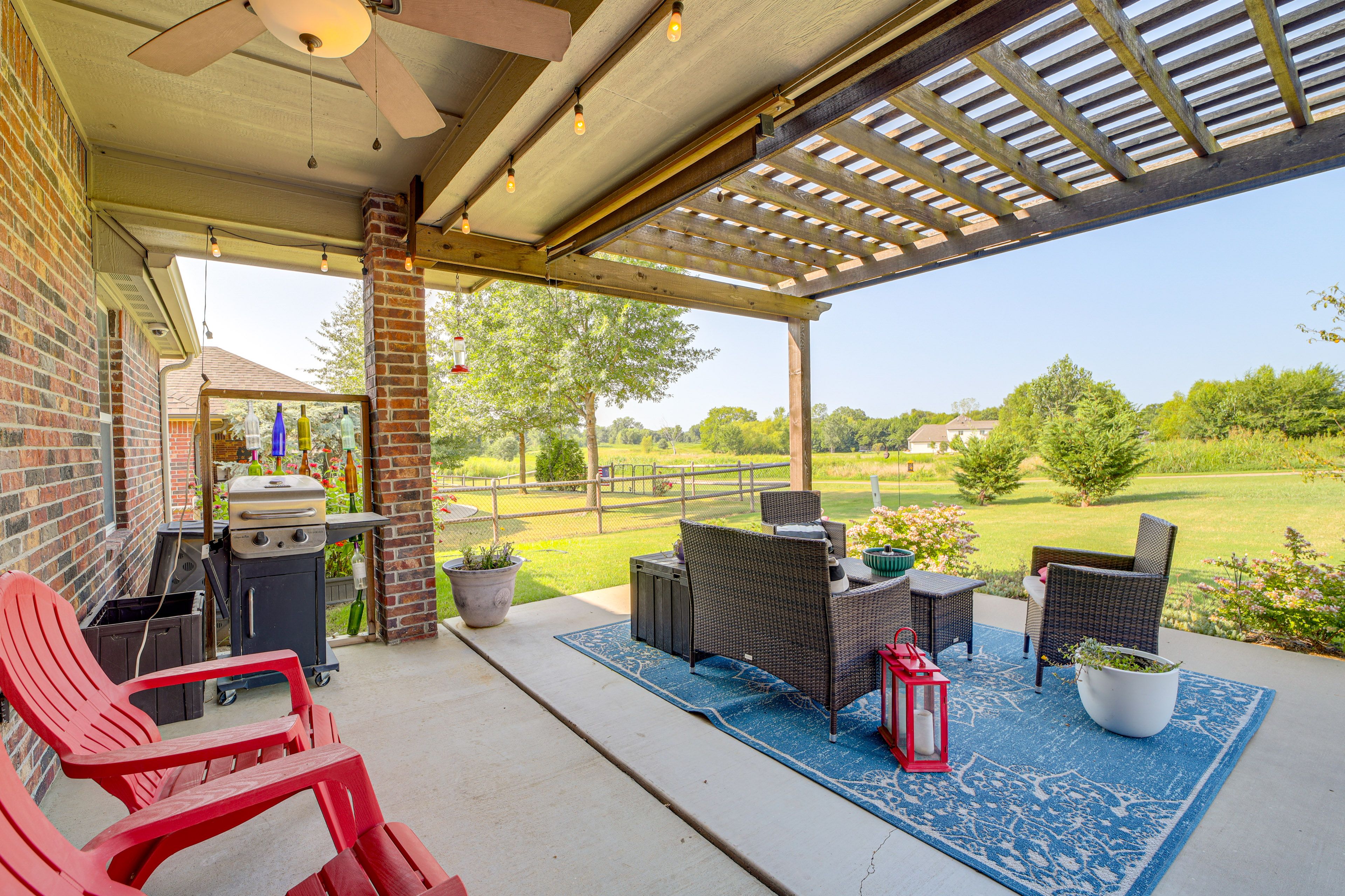 Claremore Vacation Rental | 3BR | 2BA | Step-Free Entry | 2,479 Sq Ft