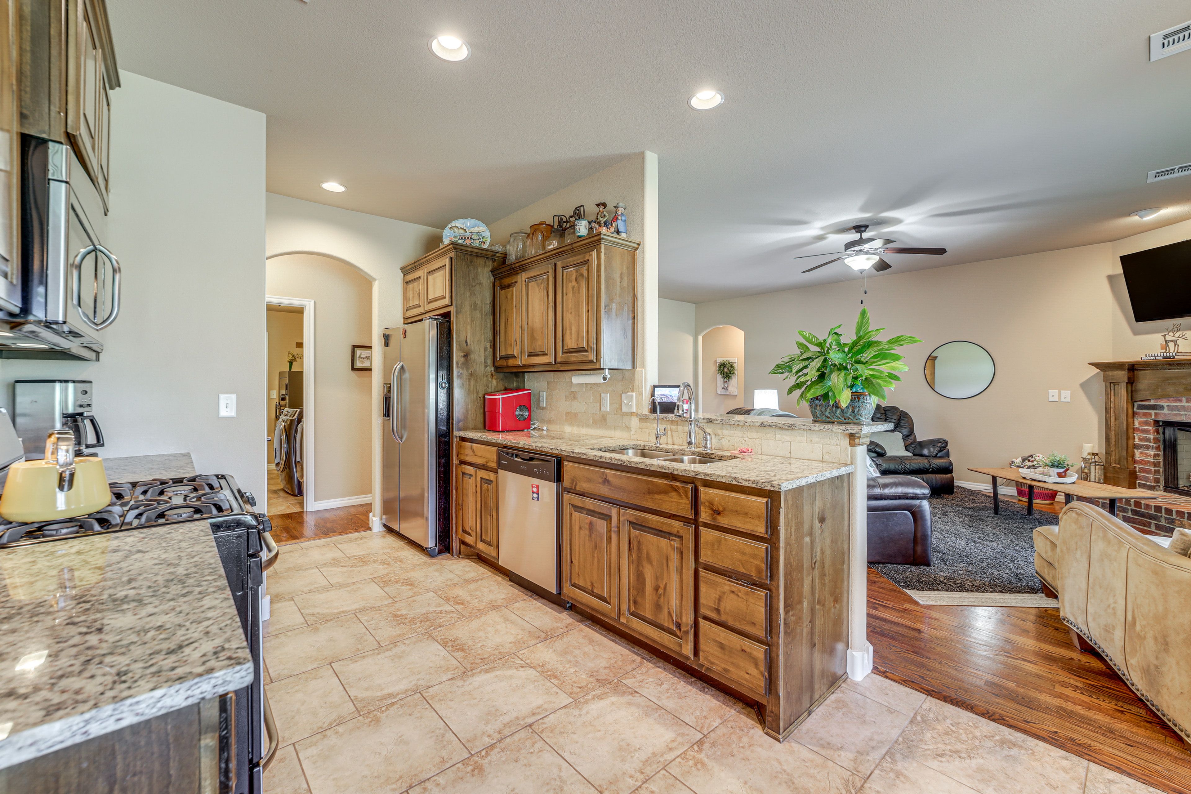 Kitchen | Drip Coffee Maker | Blender | Toaster | Spices | 1st Floor