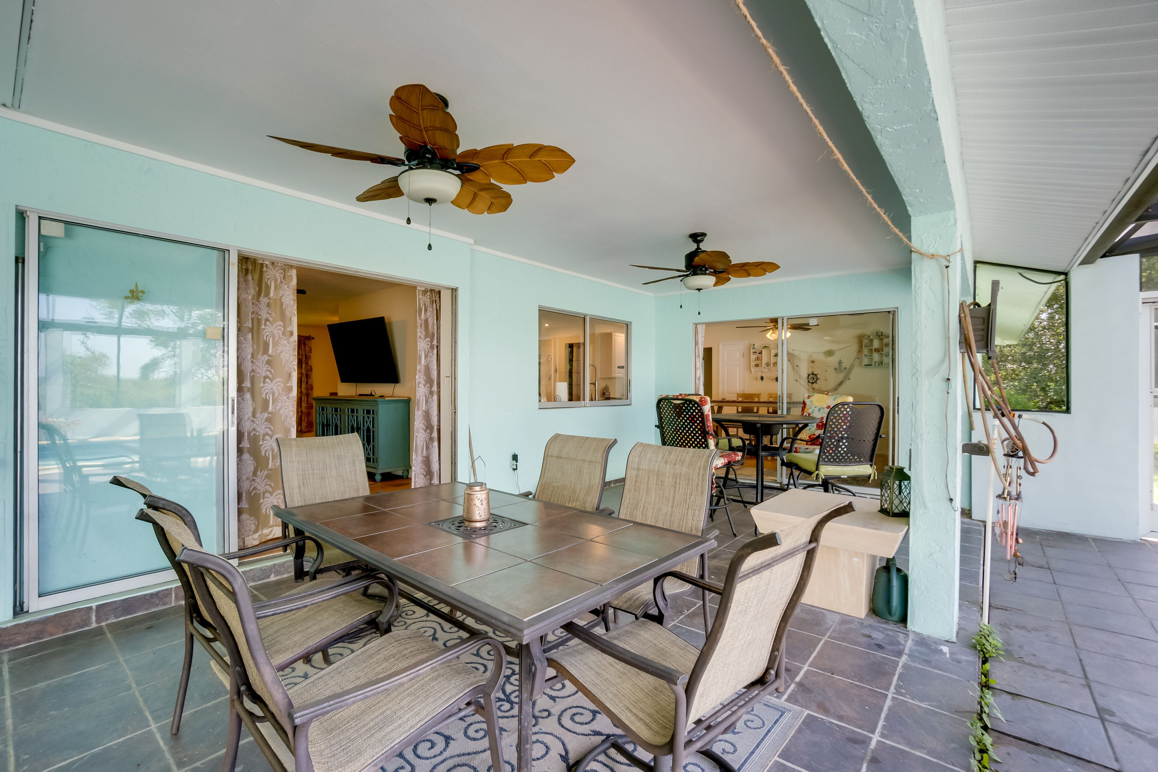 Covered Patio | Outdoor Dining Area