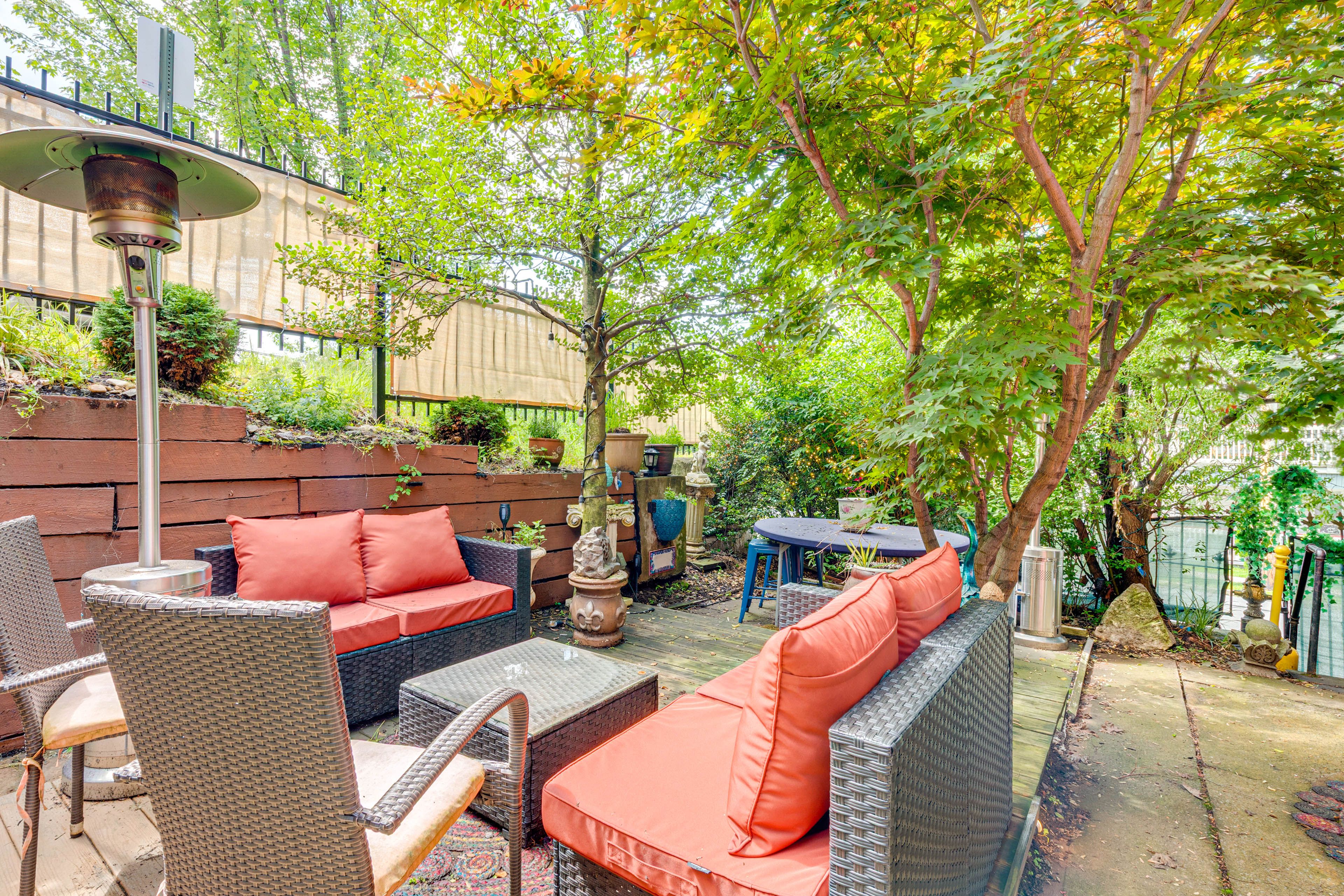 Private Patio | Gas Grill | Serene Surroundings