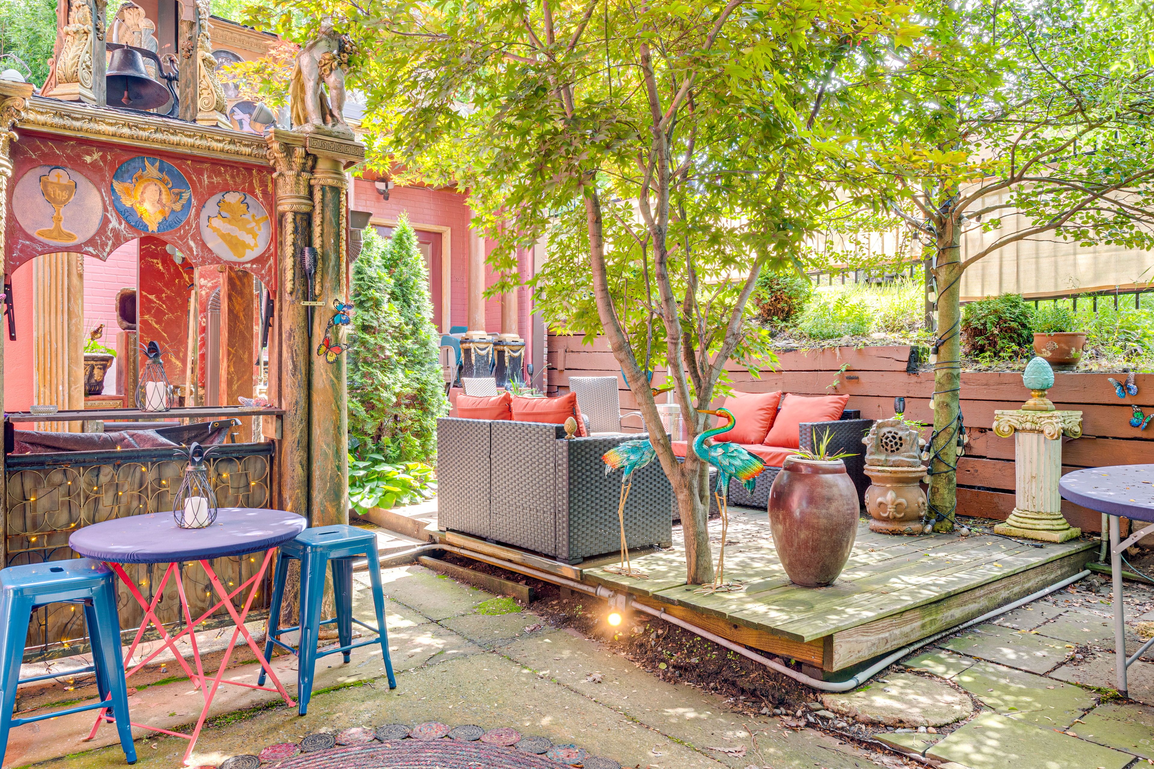 Private Patio | Gas Grill