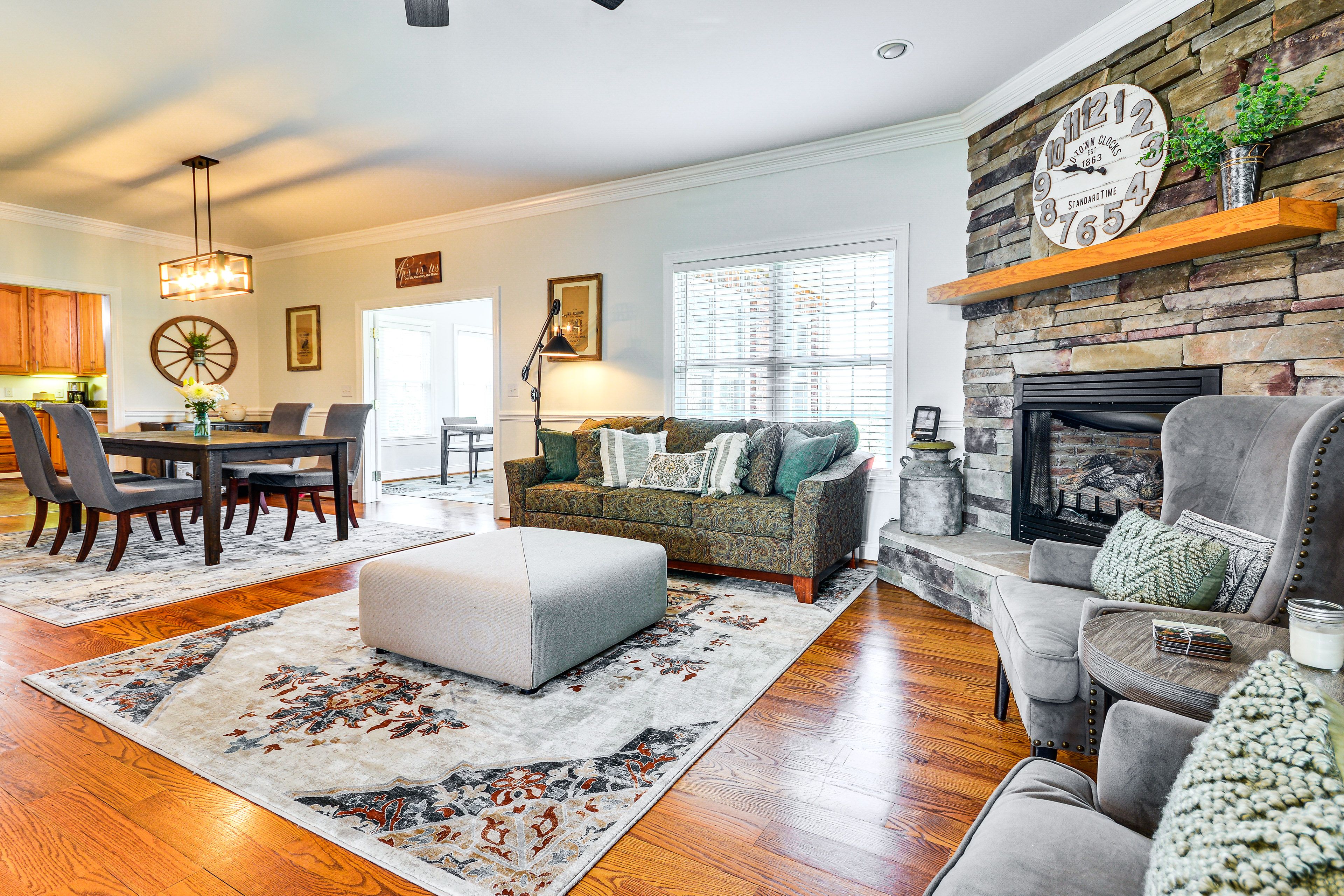 Living Room | 1st Floor | Central A/C | Free WiFi