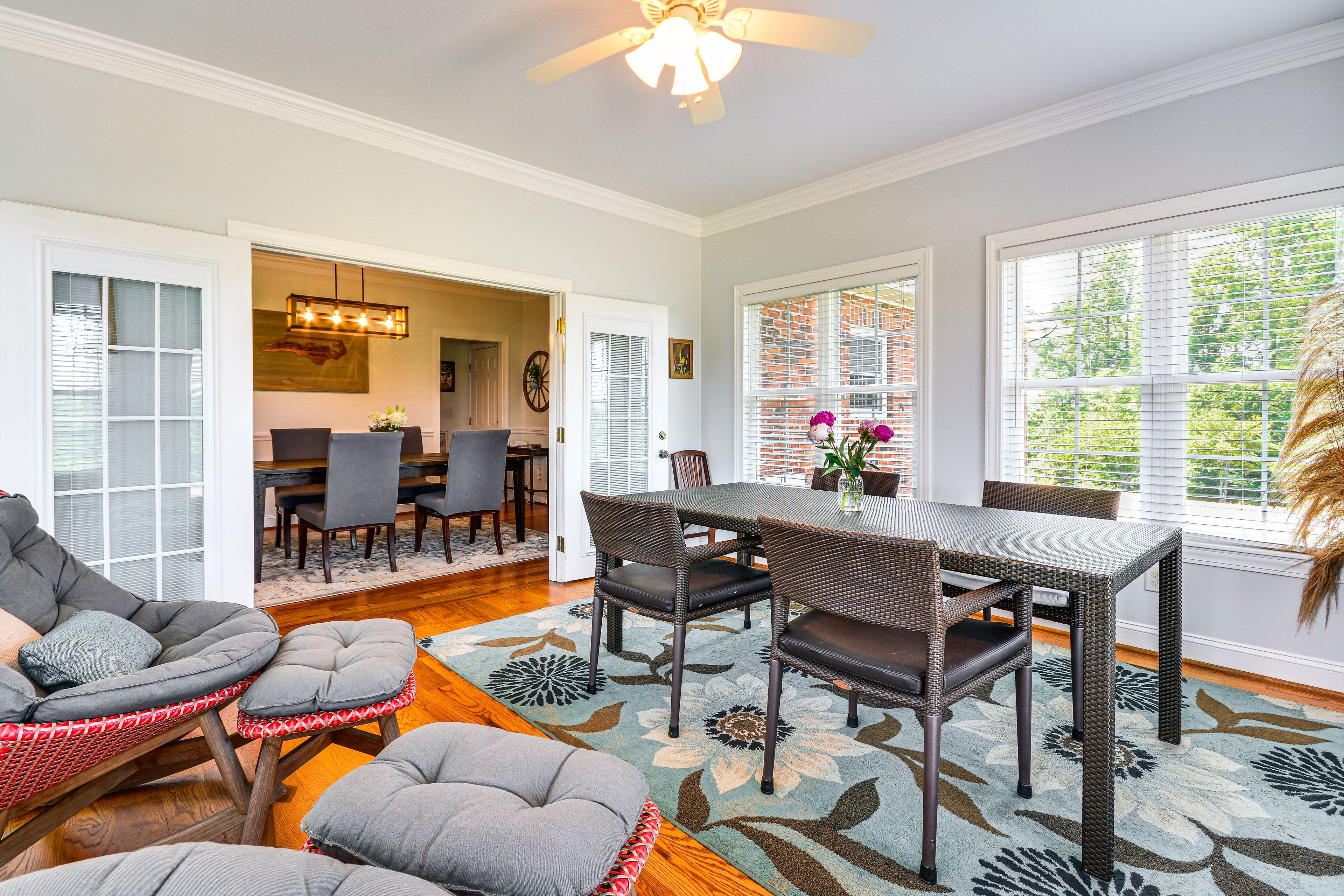 Sunroom | 1st Floor | Dining Area | Seating