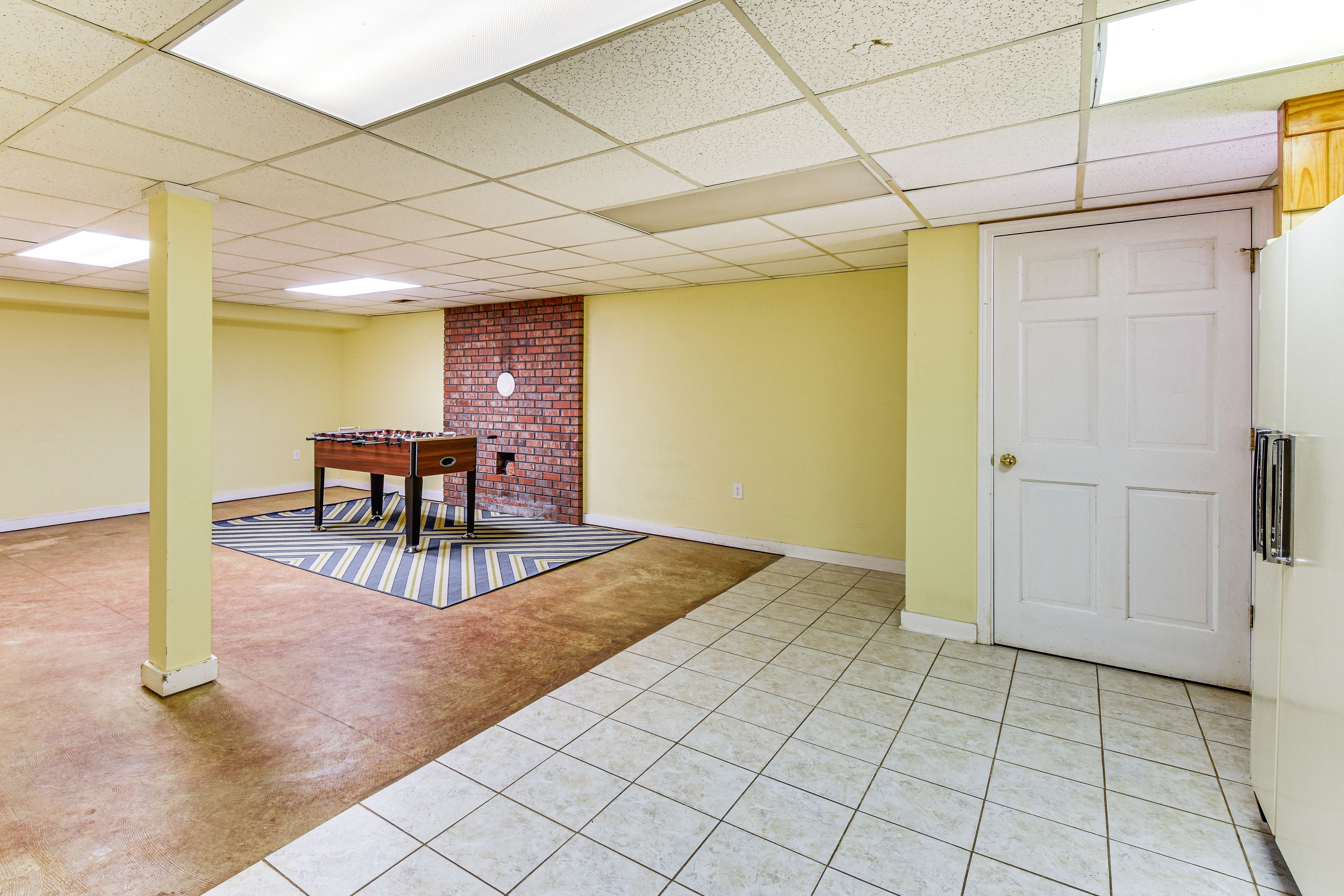 Bonus Room | Lower Level | Foosball Table