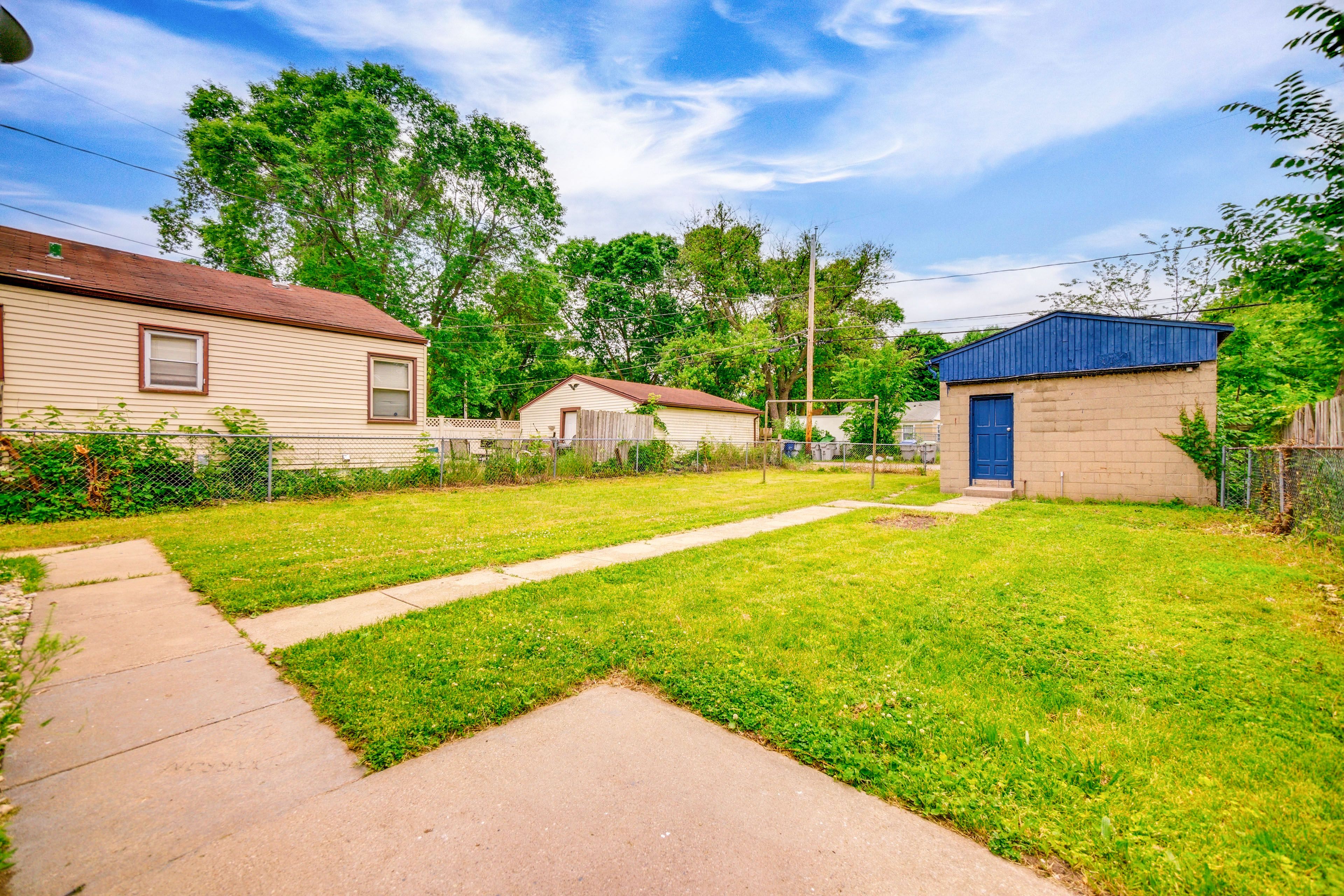 Private Backyard Area