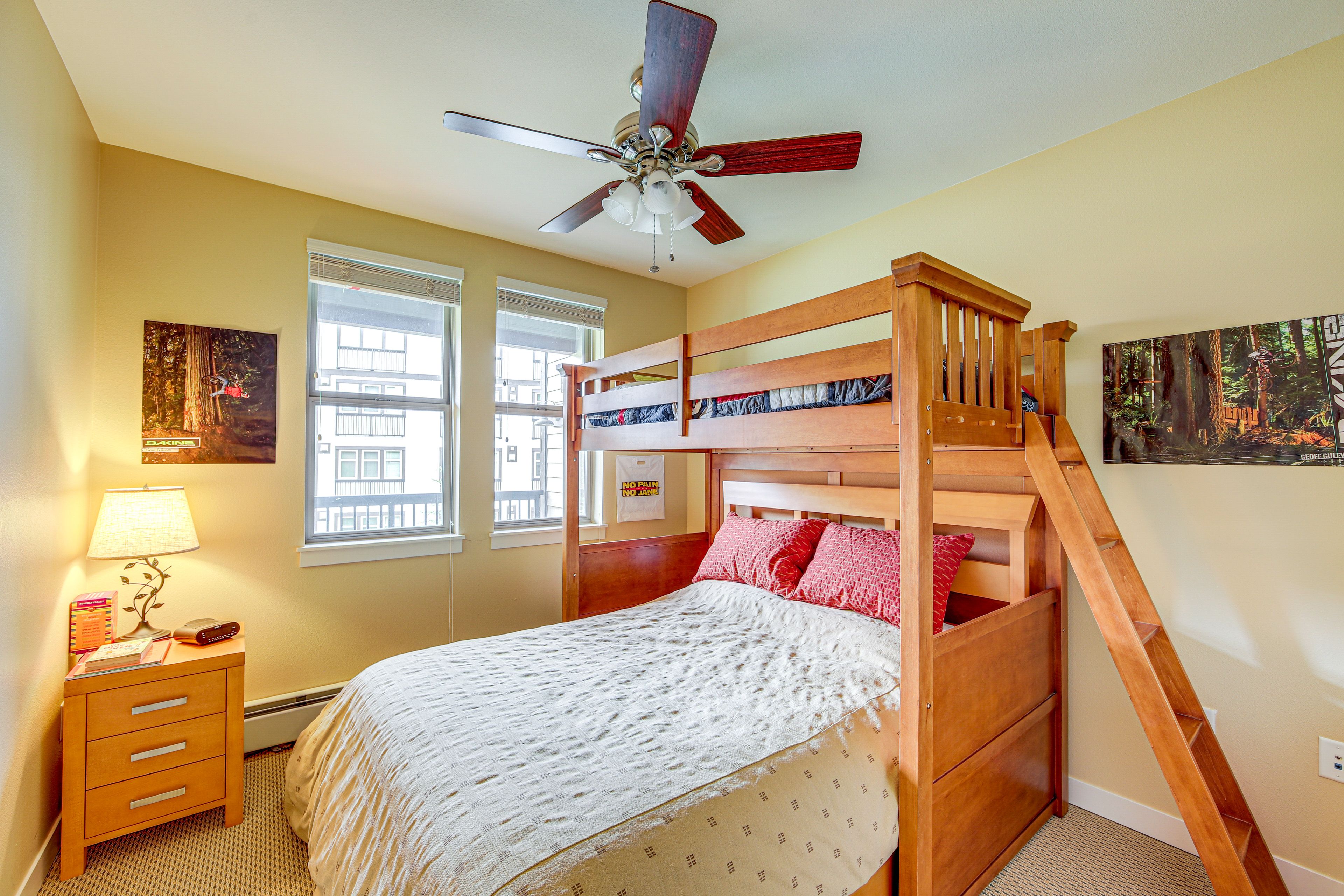 Bedroom 2 | Queen Bed | Lofted Twin Bed