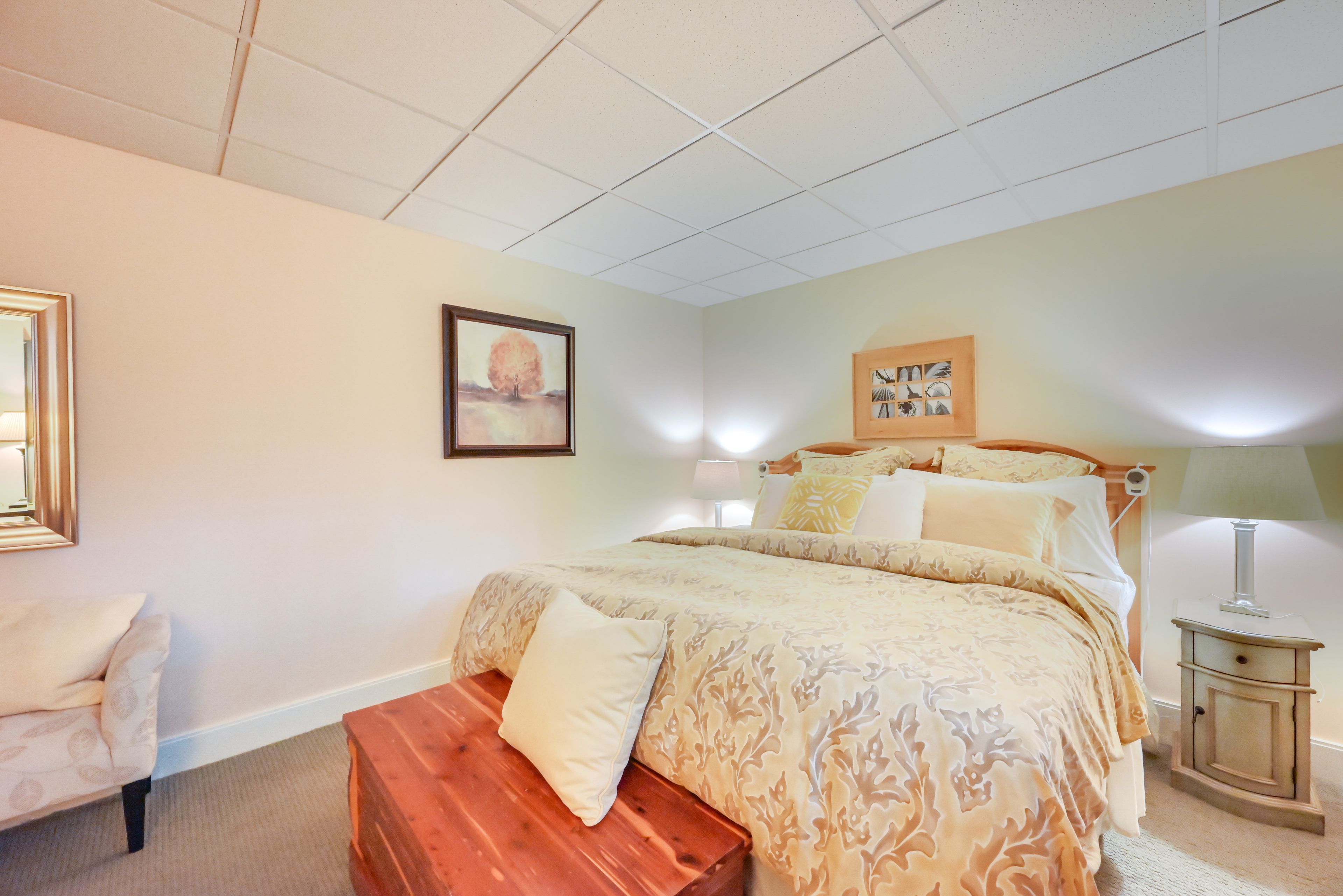 Bedroom 6 | King Bed | Basement