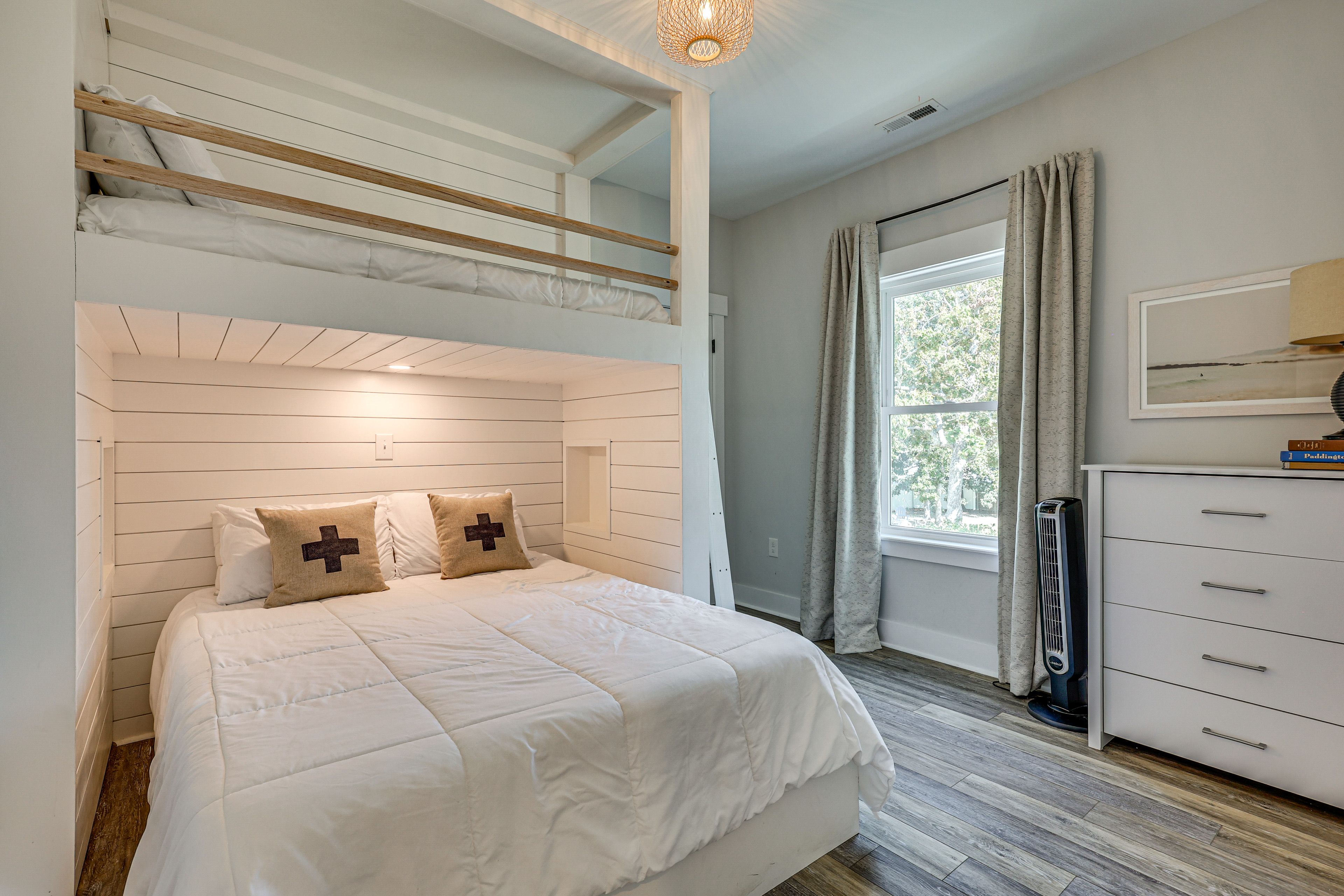Bedroom 3 | Queen Bed | Lofted Twin Bed