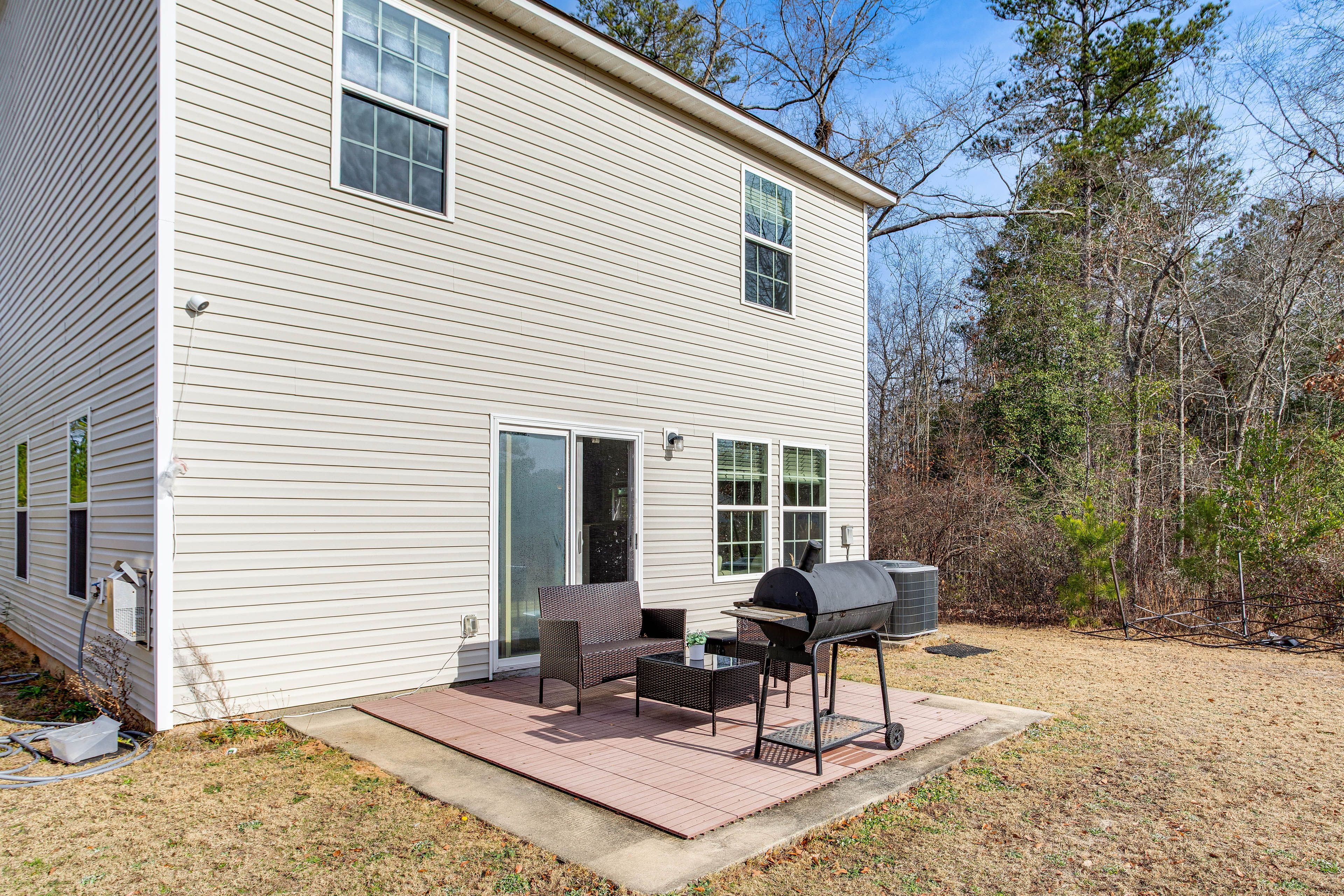 Patio | Charcoal Grill | Seating