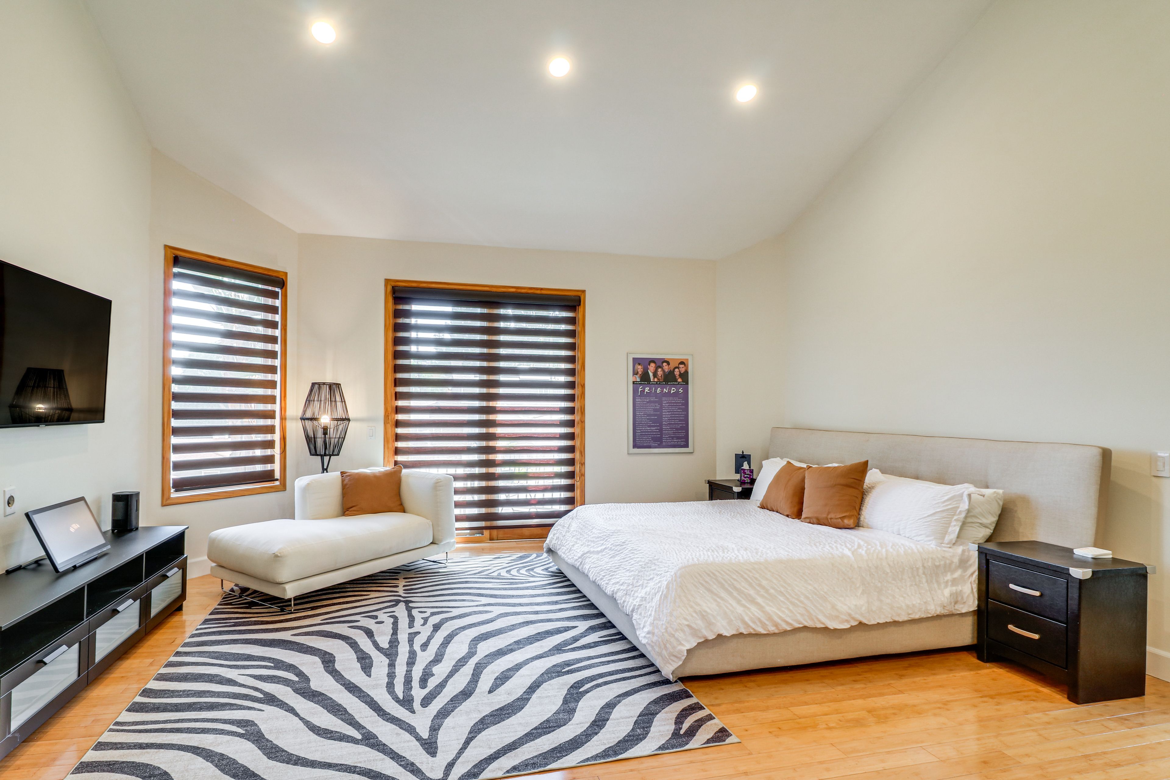 Bedroom Suite 1 | King Bed | Fireplace | Smart TV | 2nd Floor