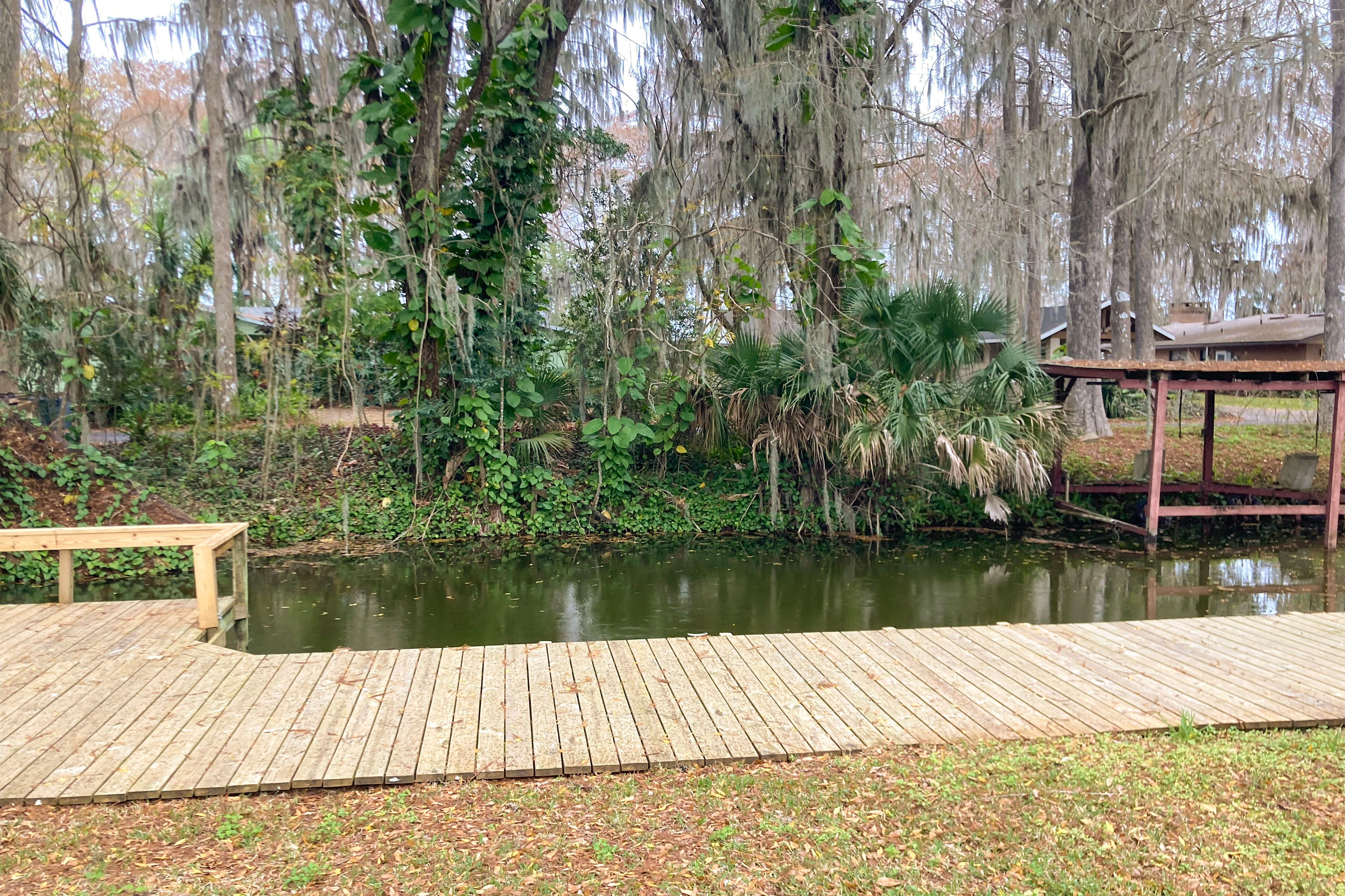 Canal Access On-Site | Private Dock w/ Electricity