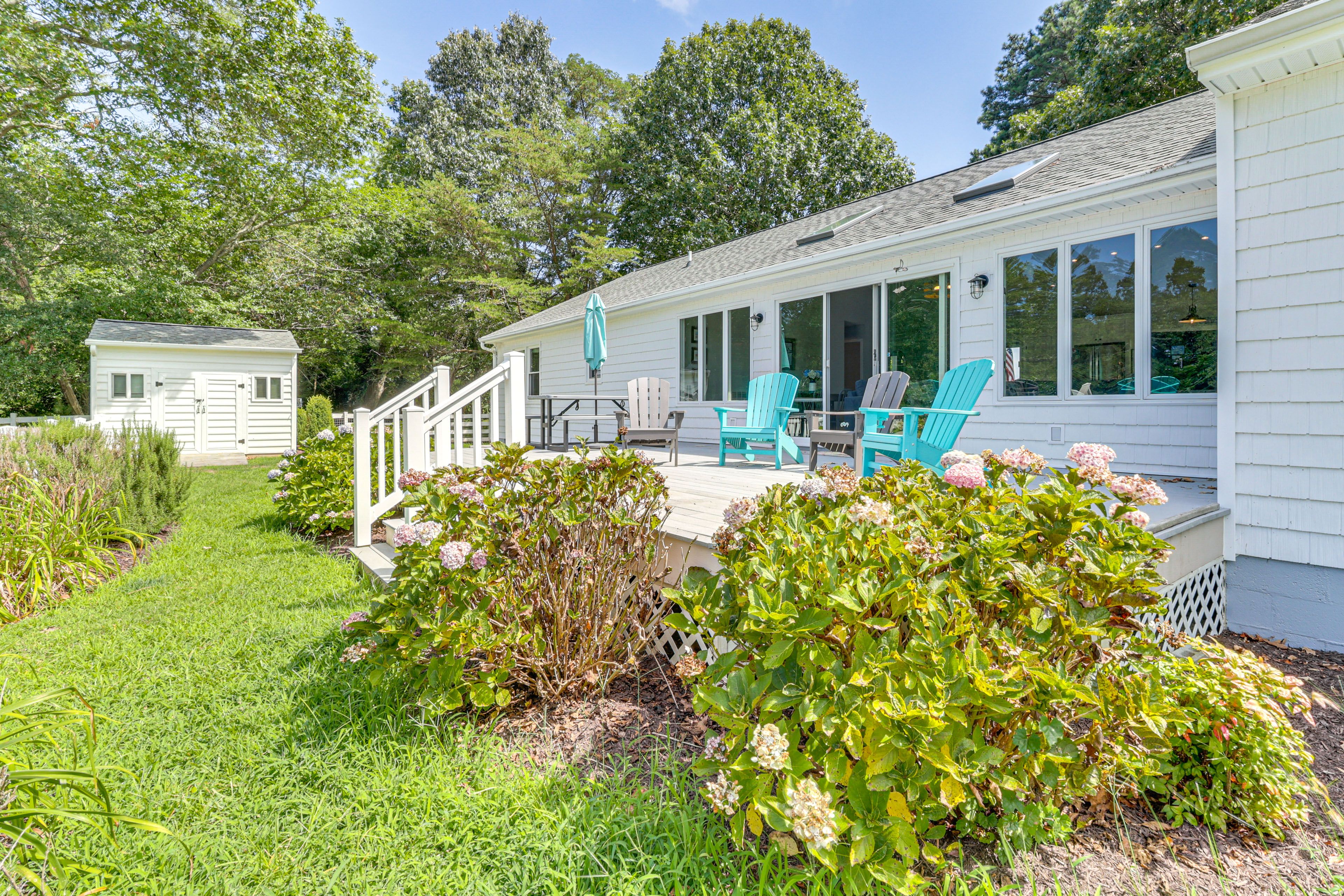 Deck | Gas Grill | Fenced Backyard