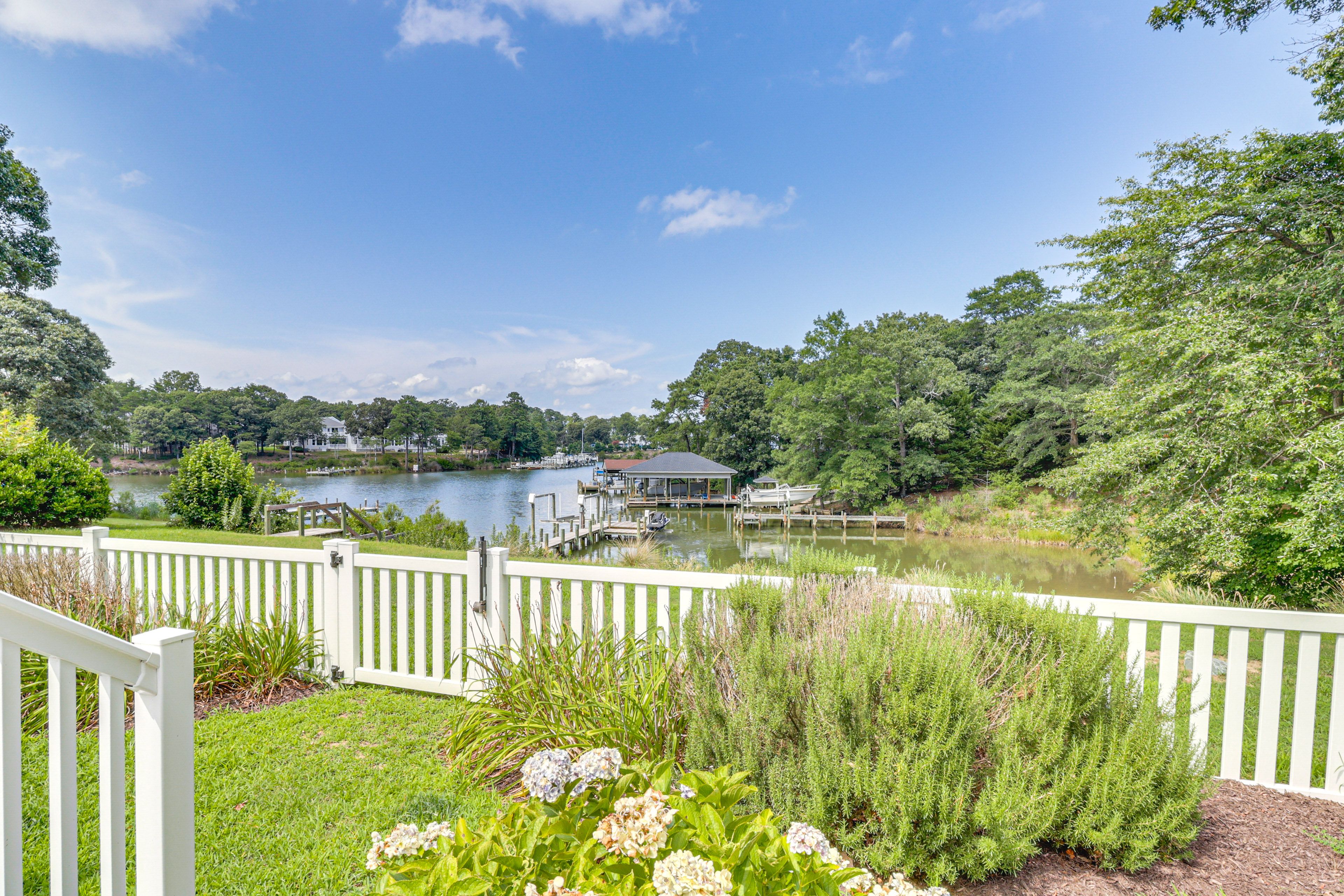 Water View | Private Fishing Dock