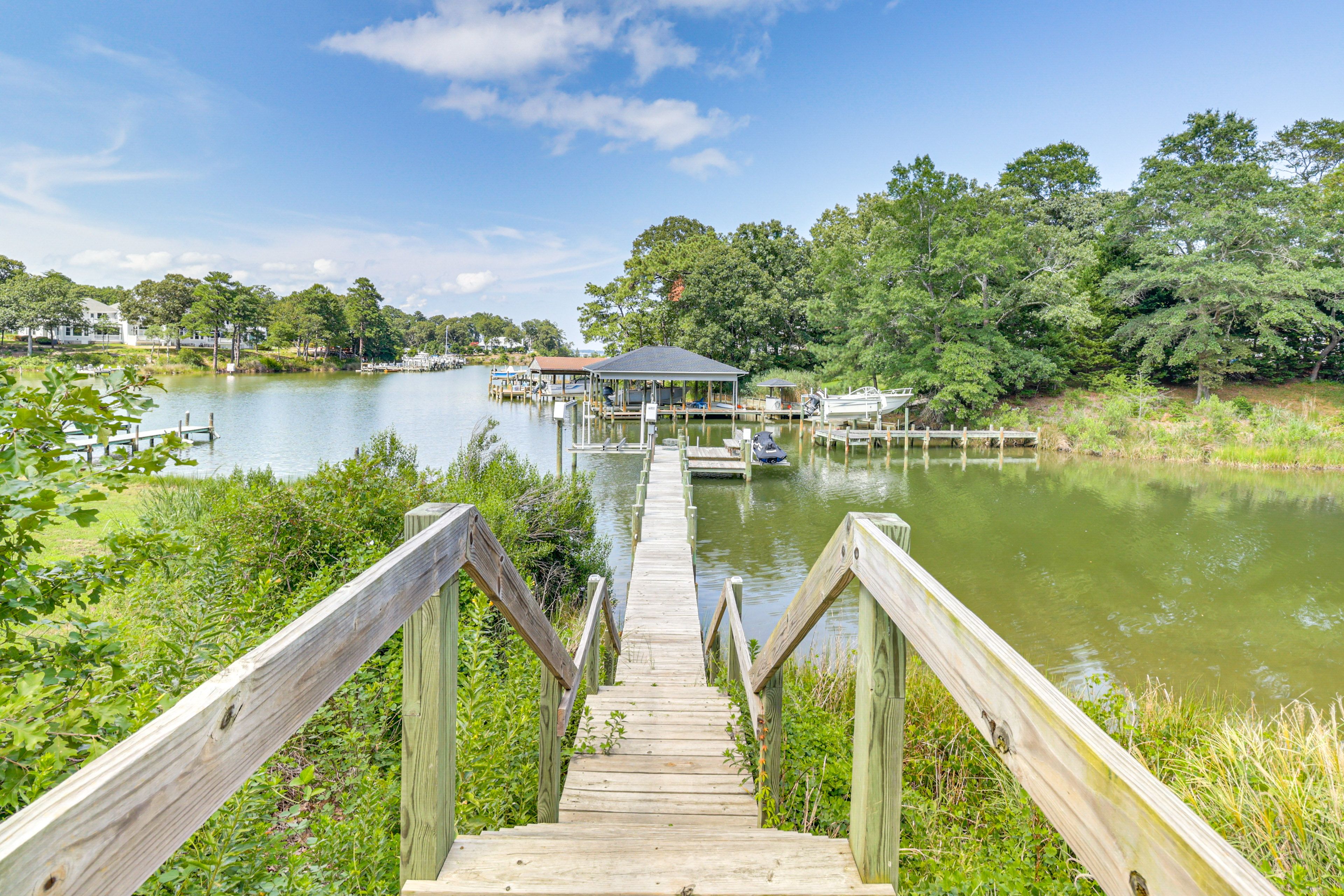 Private Fishing Dock | Kayaks & Paddleboard Provided | Single-Story Home