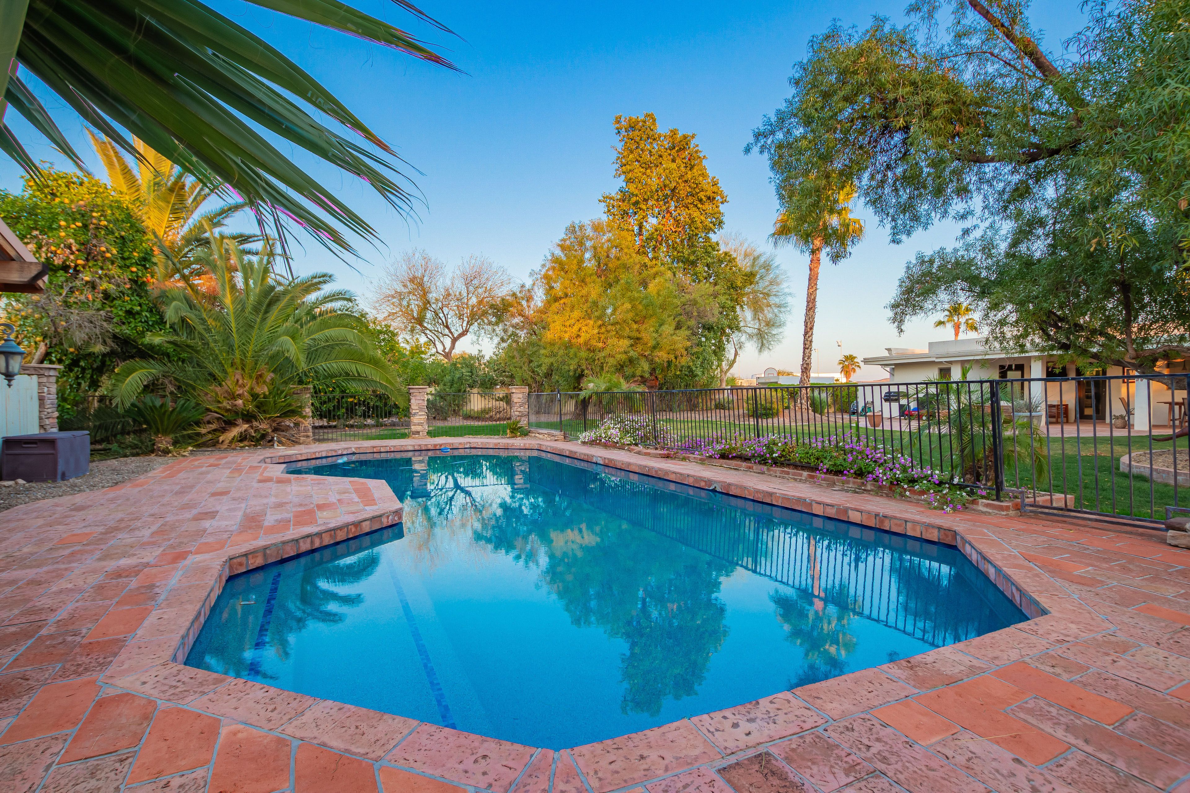 Fenced Pool Area
