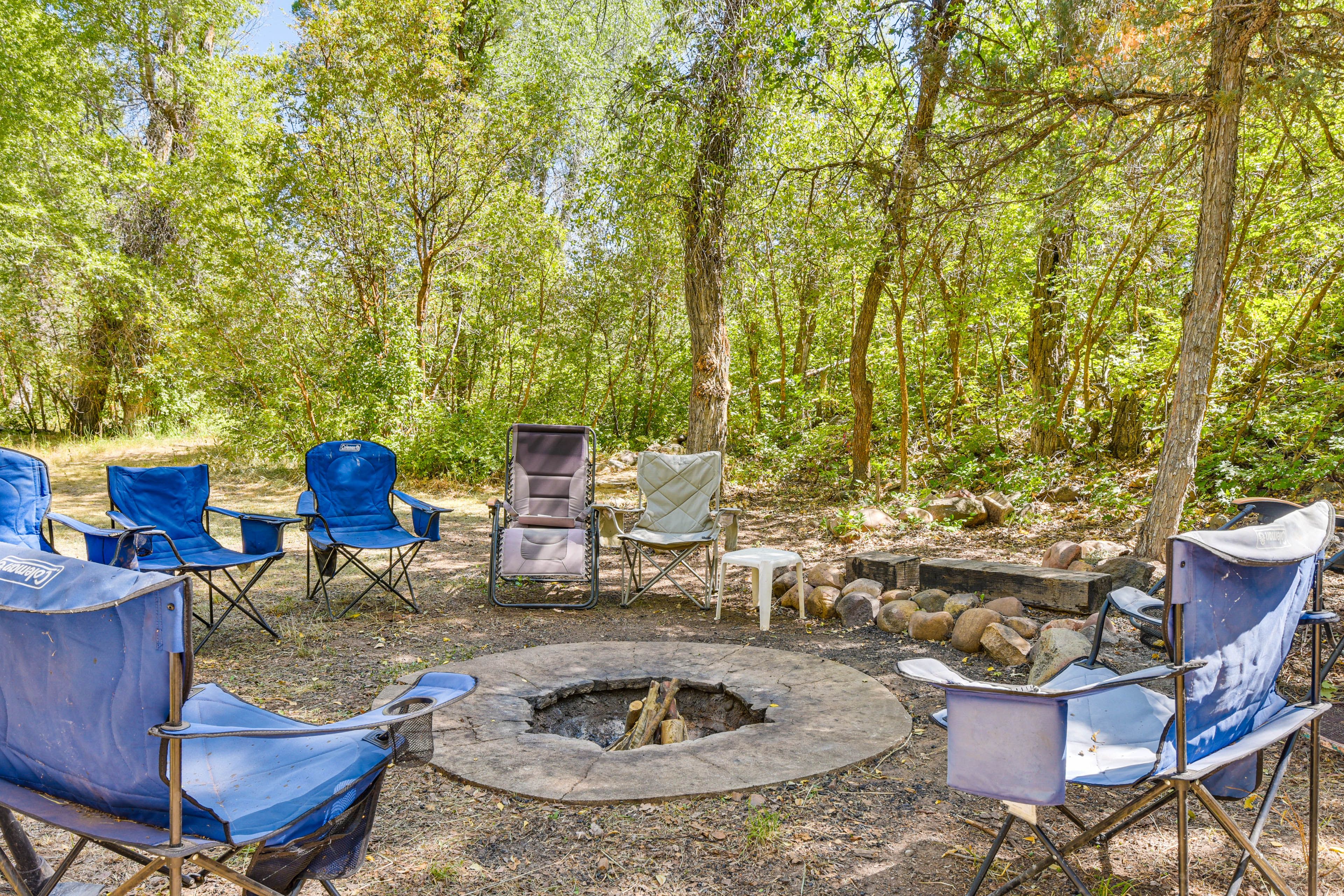 Wood-Burning Fire Pit