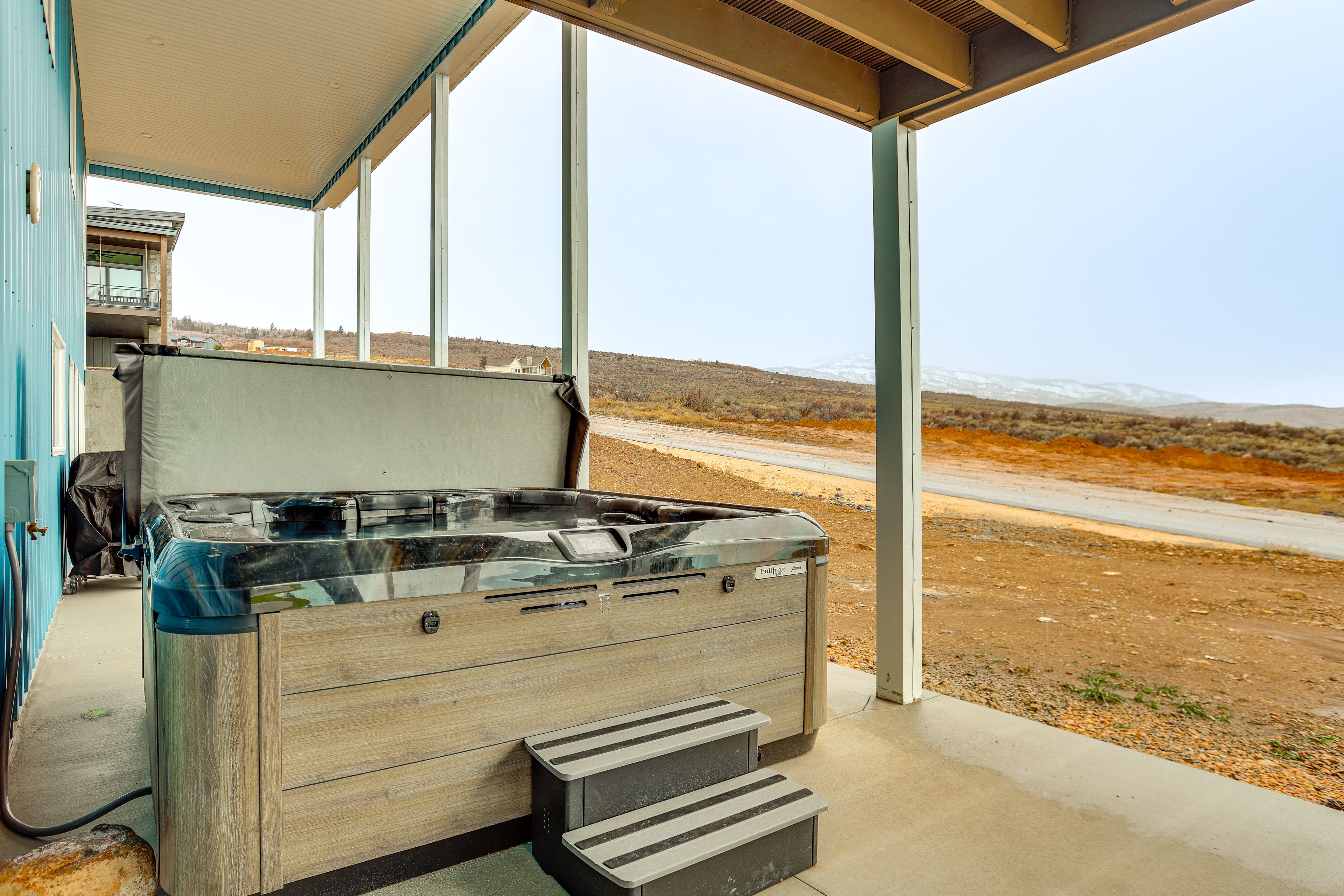 Covered Patio | Hot Tub