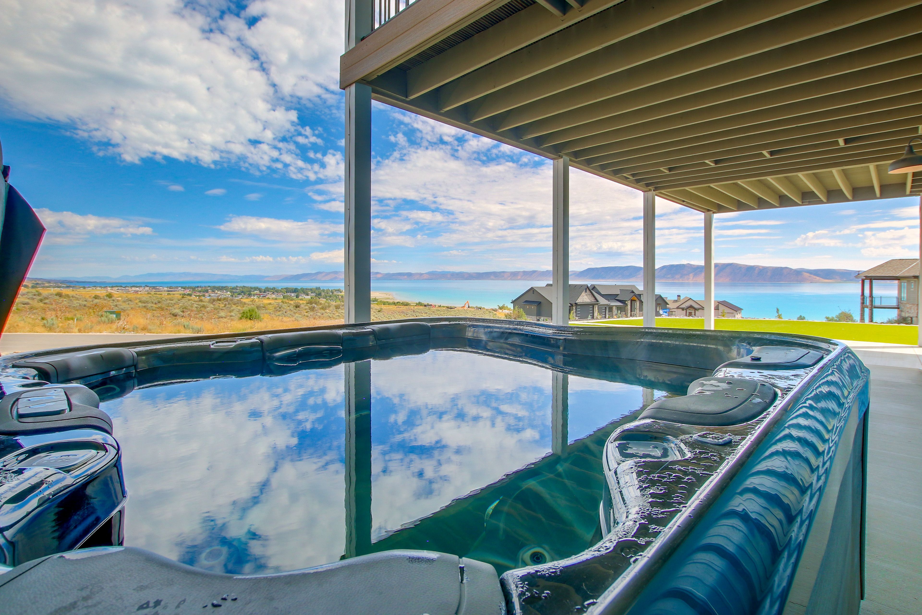 Covered Patio | Hot Tub