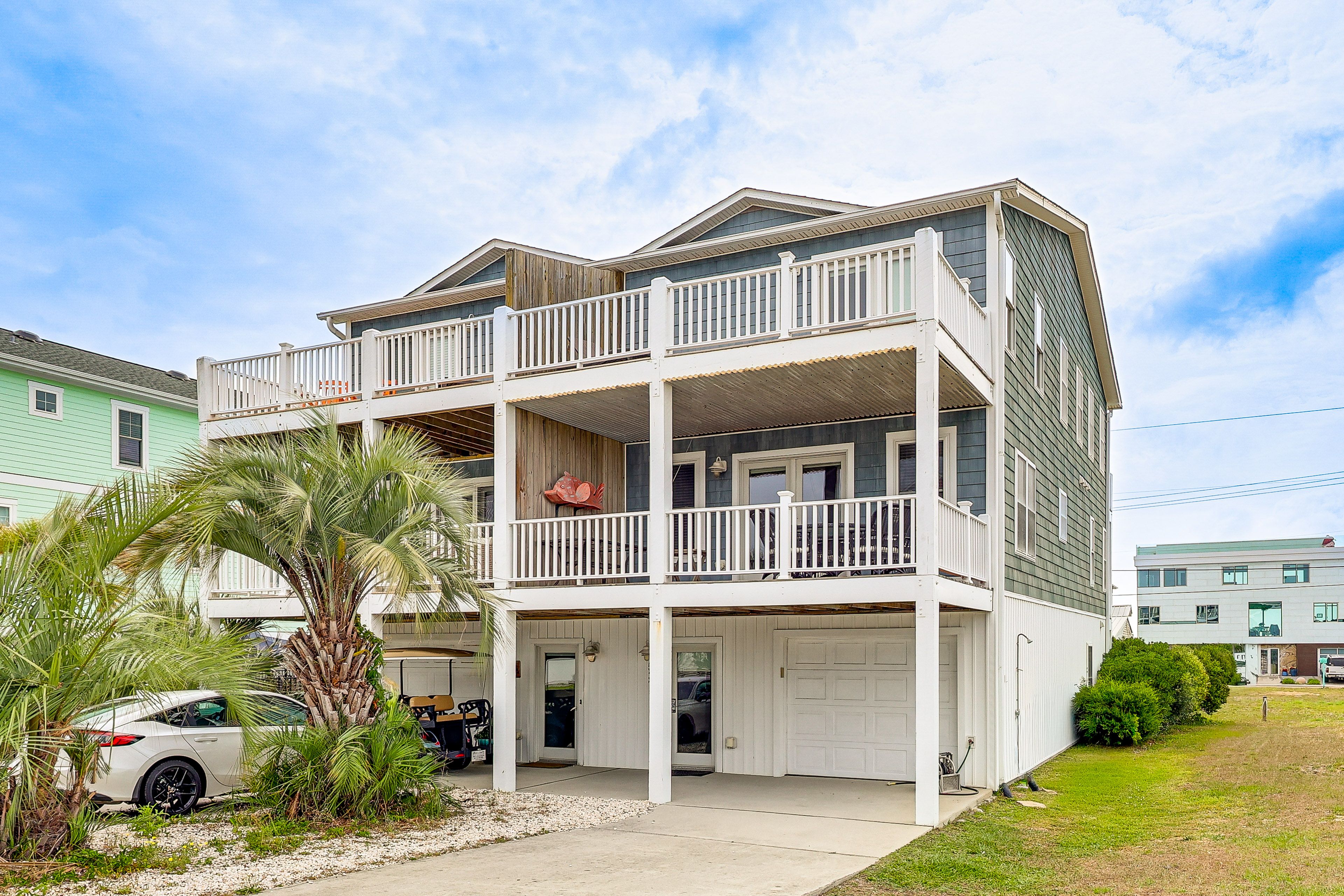 Kure Beach Vacation Rental | 5BR | 4.5BA | 2,500 Sq Ft
