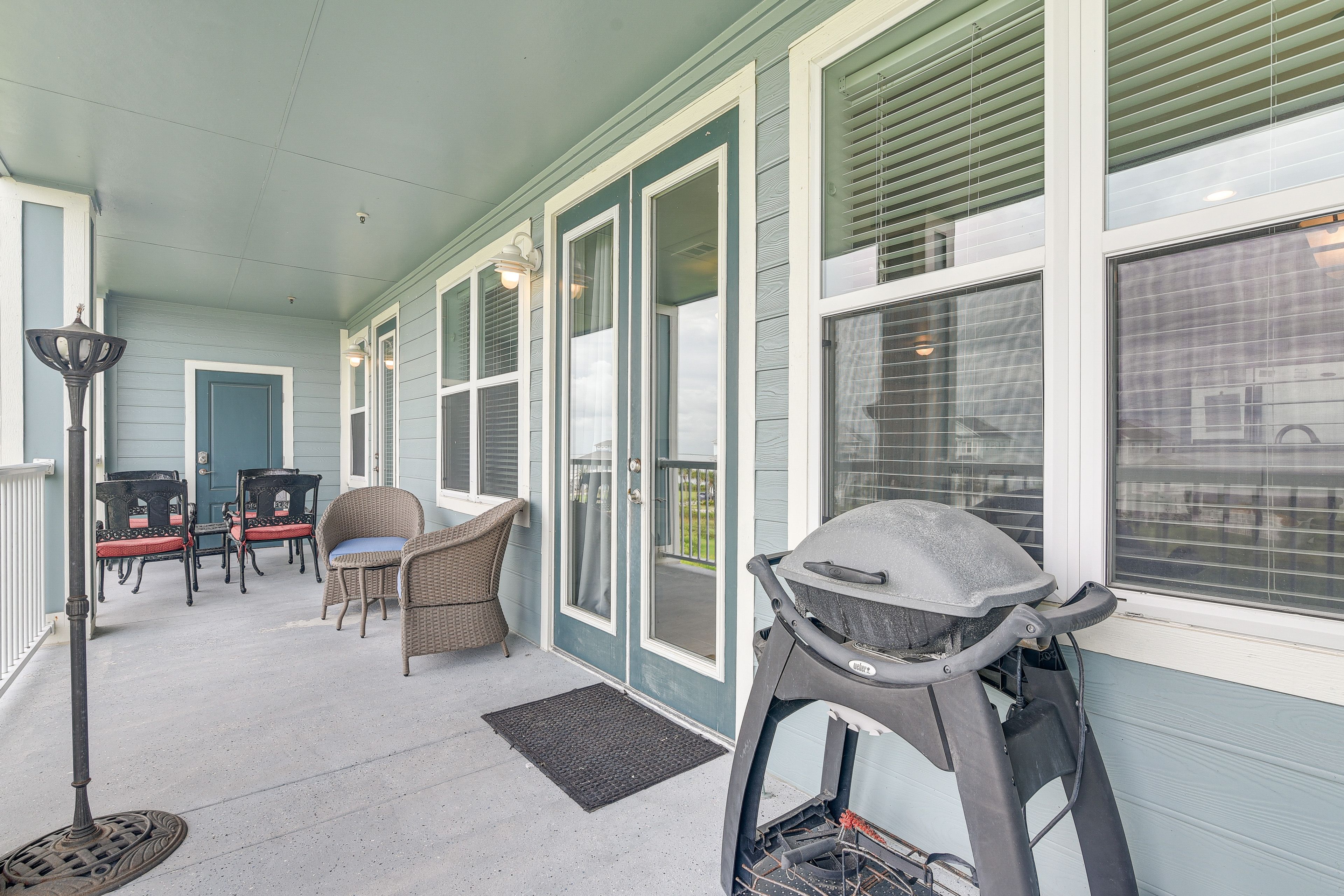 Furnished Balcony | Electric Grill