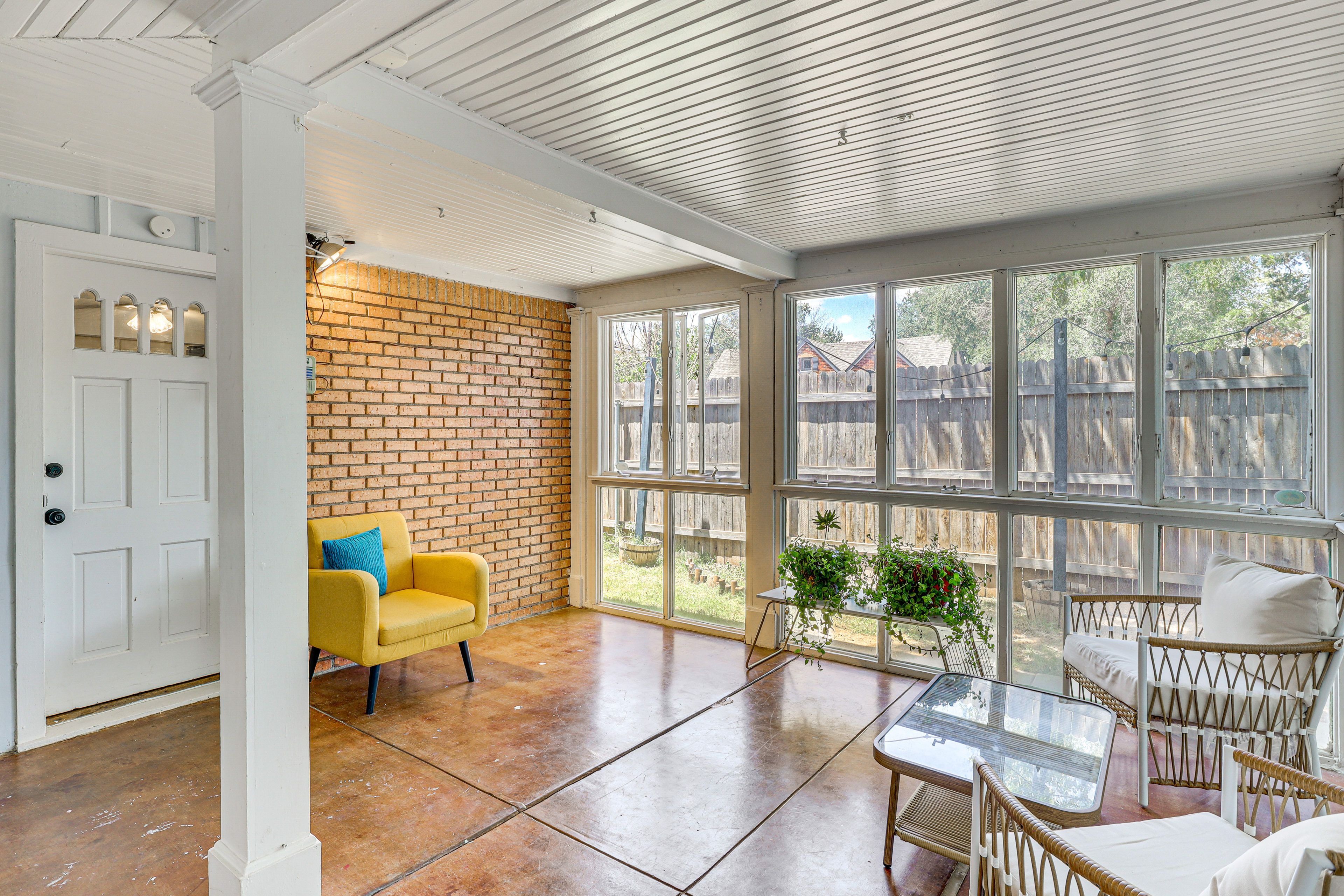 Enclosed Sunroom